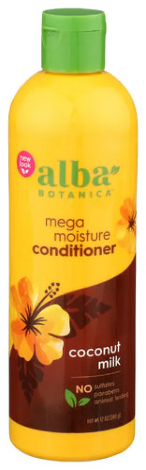 Alba Botanica - Extra Rich Coconut Milk Conditioner, 12 Oz - Pack of 1