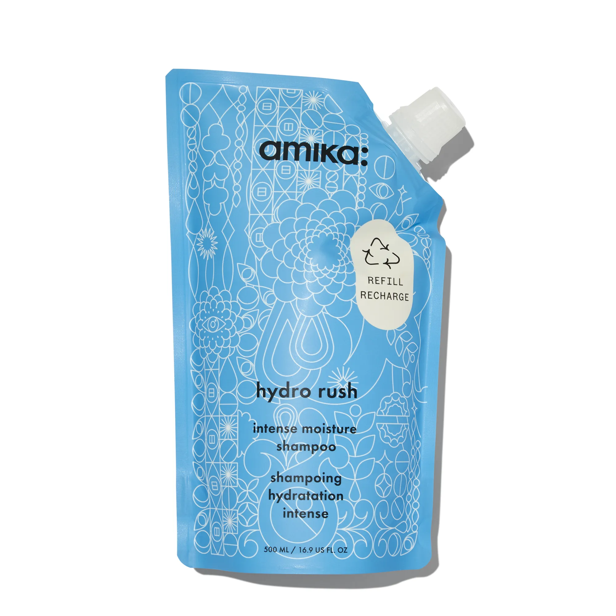 Amika Hydro Rush Intense Moisture Shampoo Refill