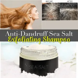 Anti Dandruff Sea Salt Exfoliating Shampoo