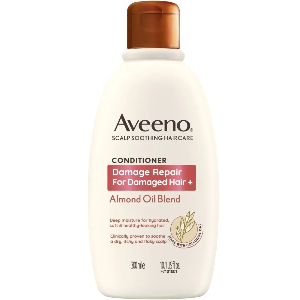 Aveeno Damage Repair  Almond Oil Blend Conditioner 300ml