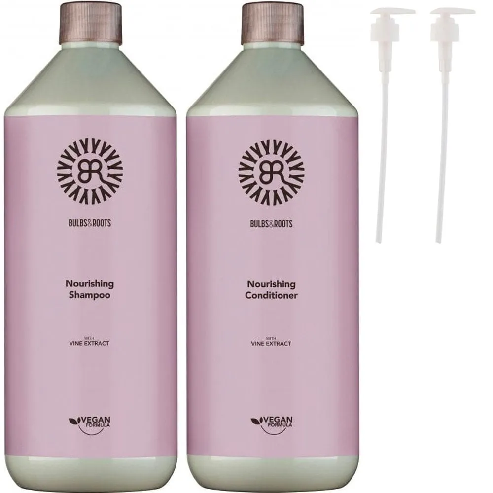 Bulbs & Roots Nourishing Shampoo & Conditioner Twin 2 x 1000ml