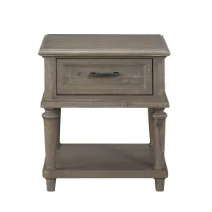 Cardano Grey Collection End Table