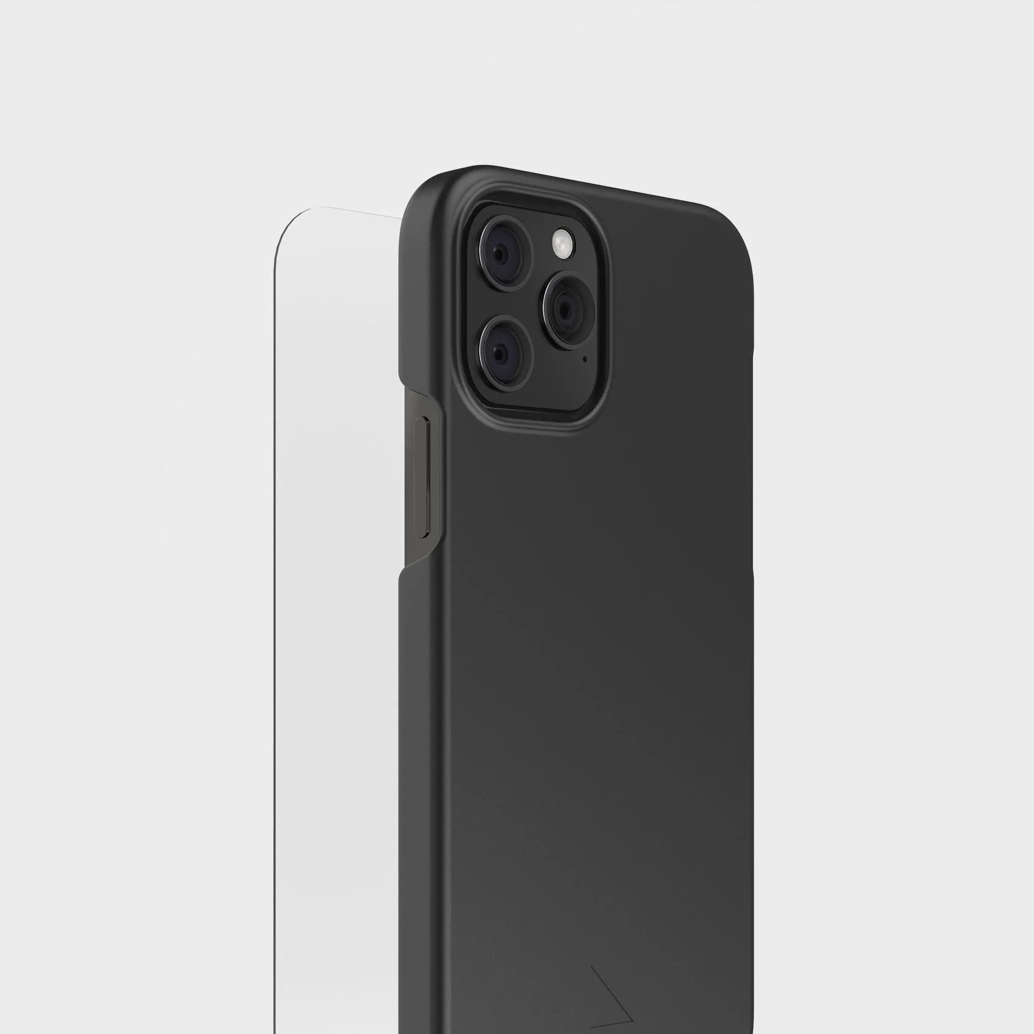 Charcoal Black Phone Case & Screen Protection Bundle | Free Cable worth €30