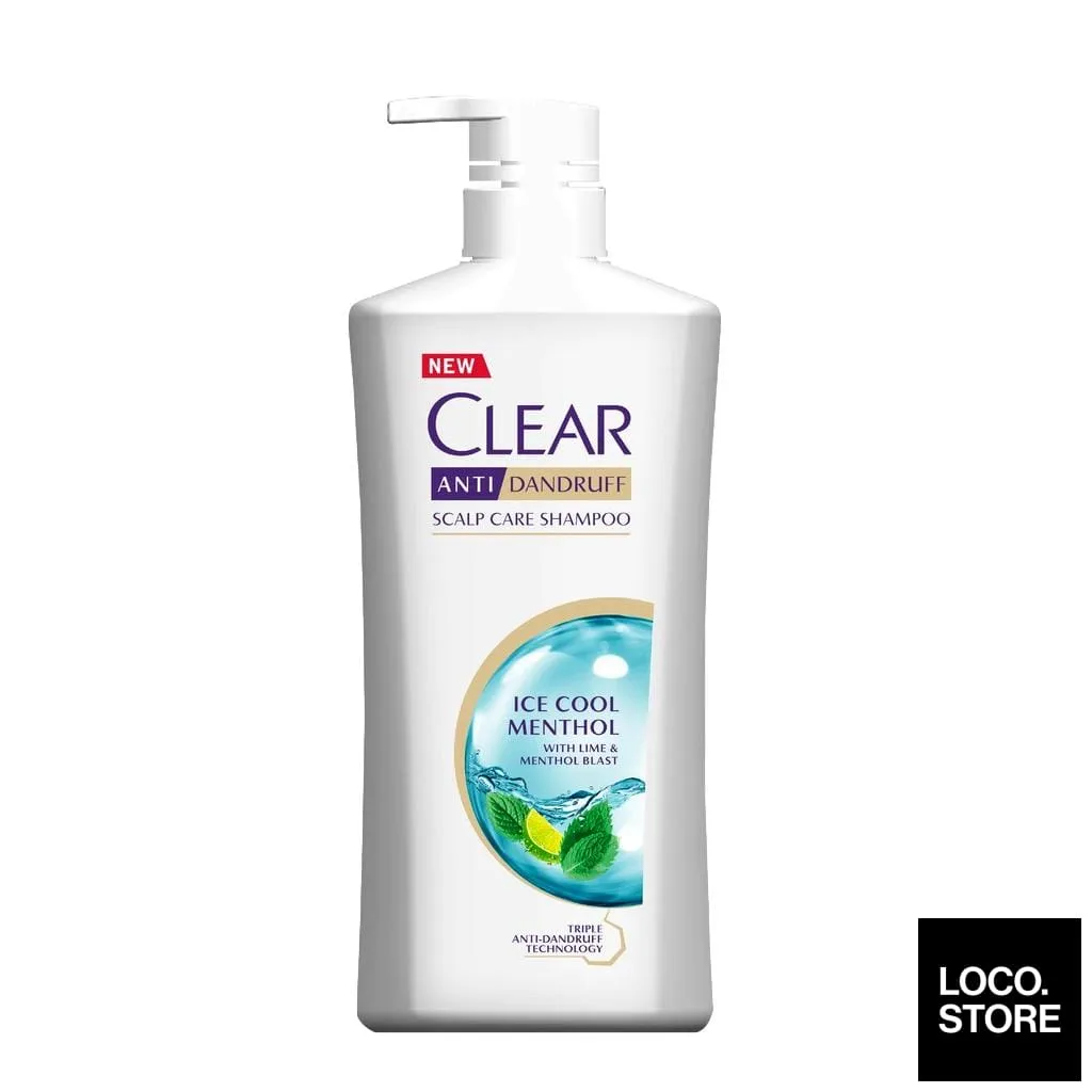 Clear Anti Dandruff Shampoo Ice Cool Menthol 480ml