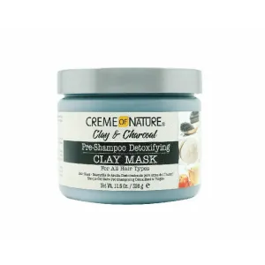 Creme of Nature: Clay & Charcoal Clay Mask 11.5oz