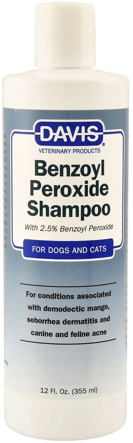 Davis Benzoyl Peroxide Pet Shampoo