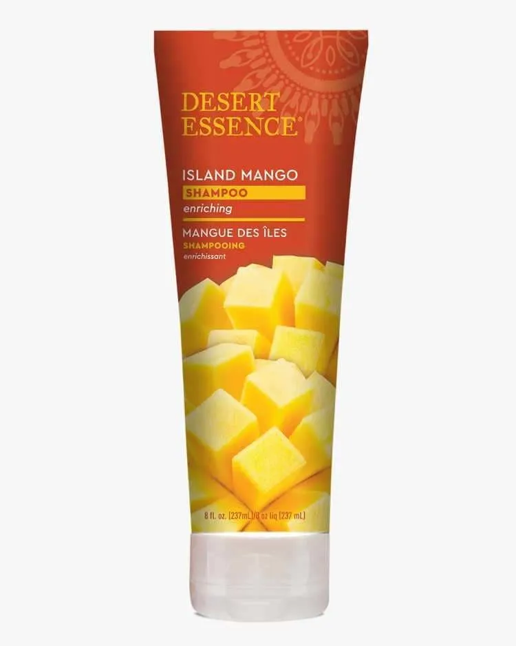 Desert Essence Island Mango Shampoo 8 oz Liquid