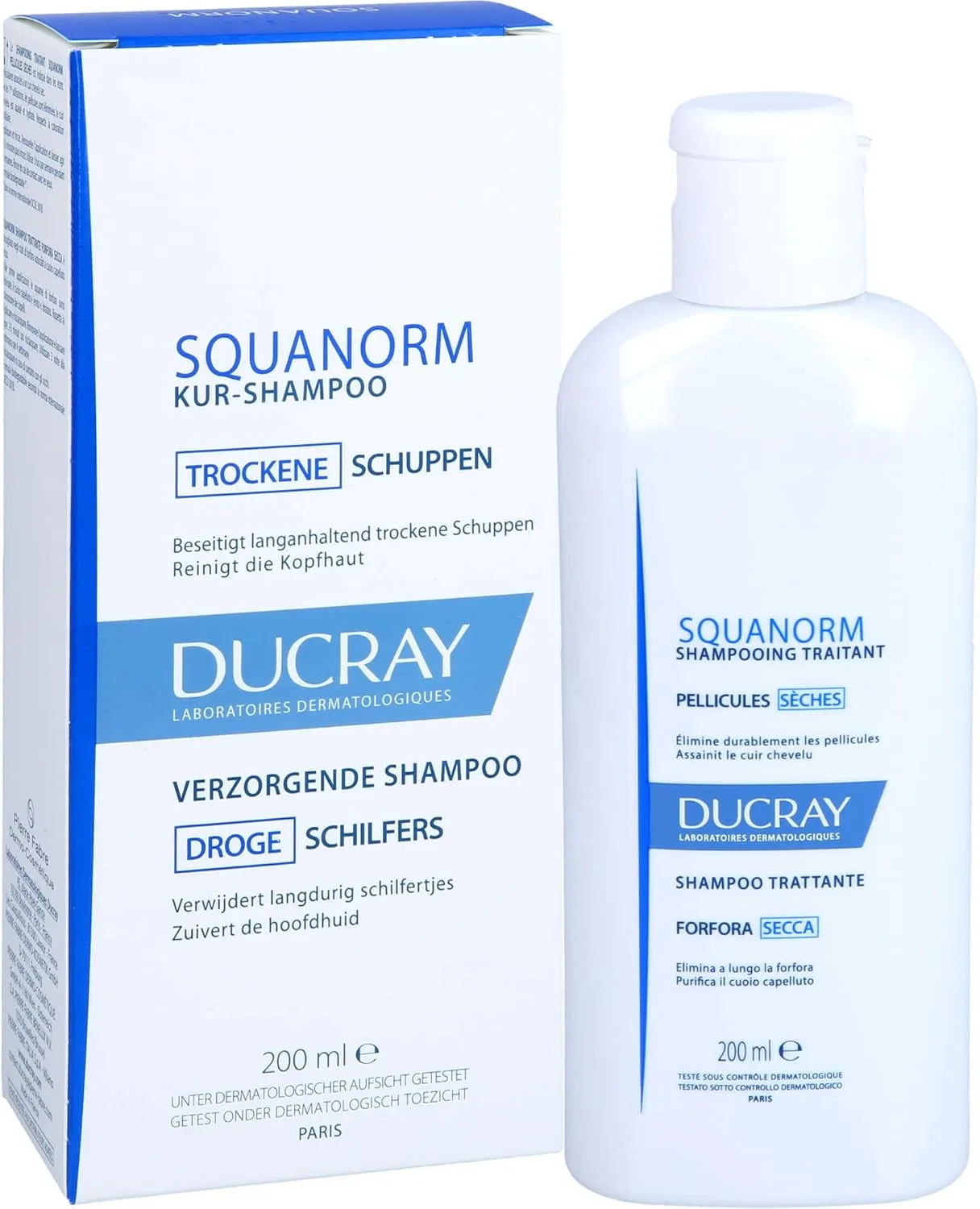 Ducray Squanorm Dry Dandruff Shampoo 200 mL