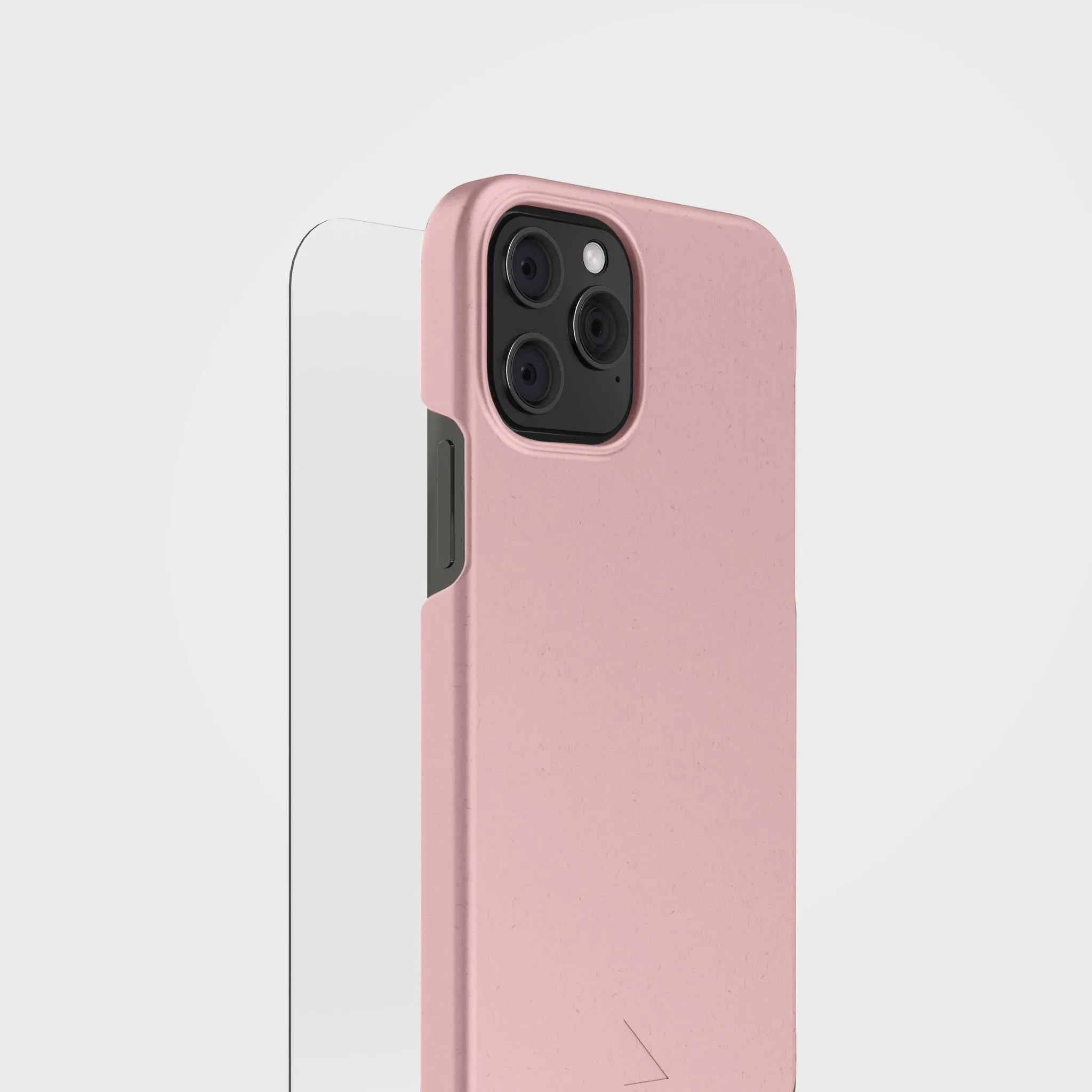 Dusty Pink Phone Case & Screen Protection Bundle | Free Cable worth €30