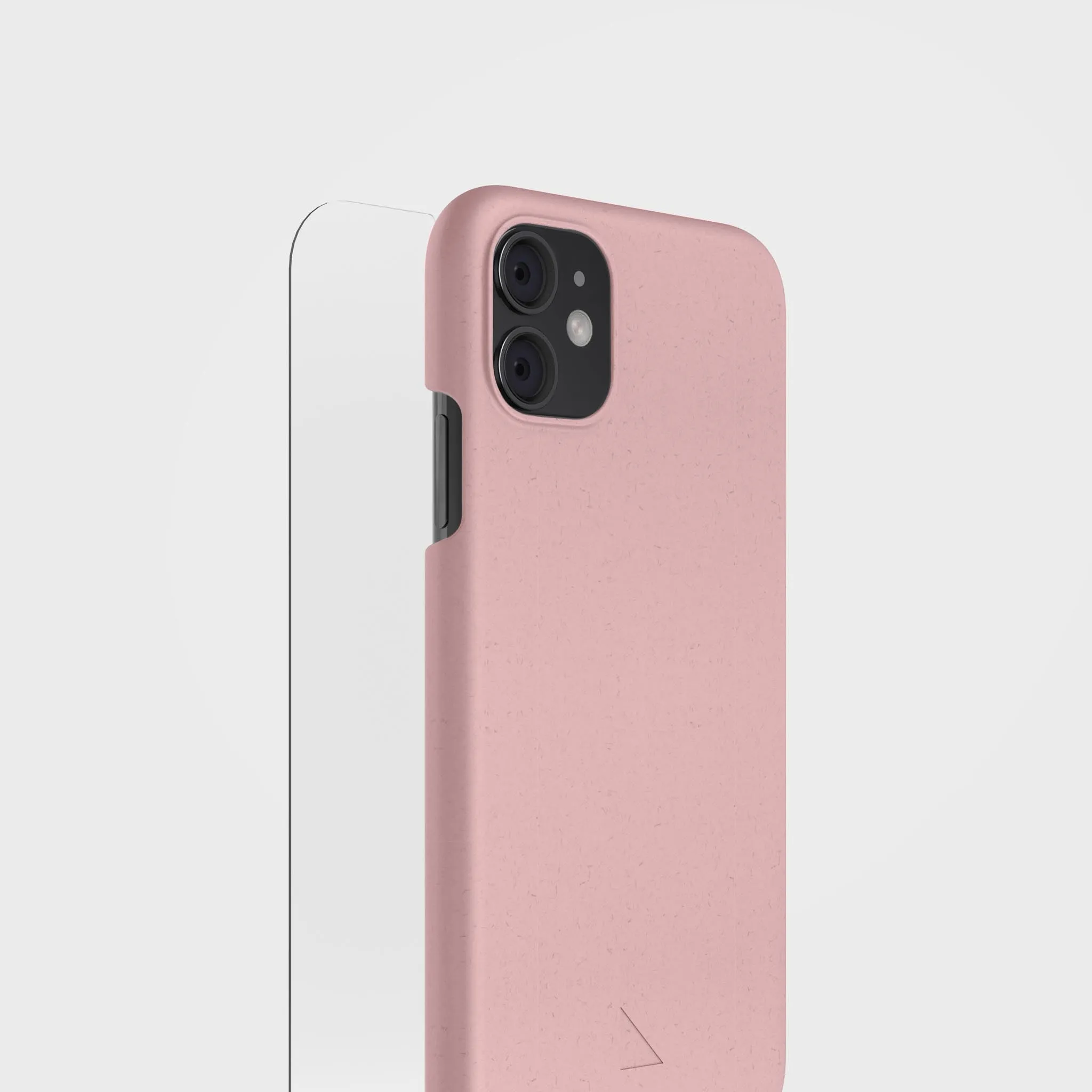 Dusty Pink Phone Case & Screen Protection Bundle | Free Cable worth €30