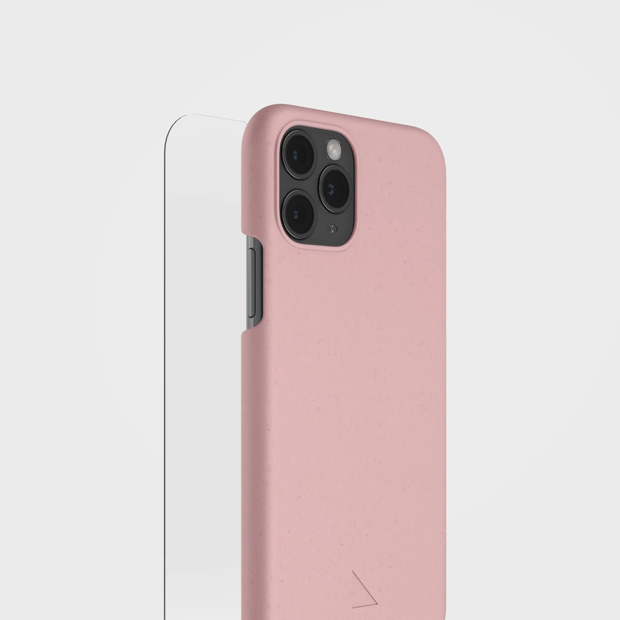 Dusty Pink Phone Case & Screen Protection Bundle | Free Cable worth €30