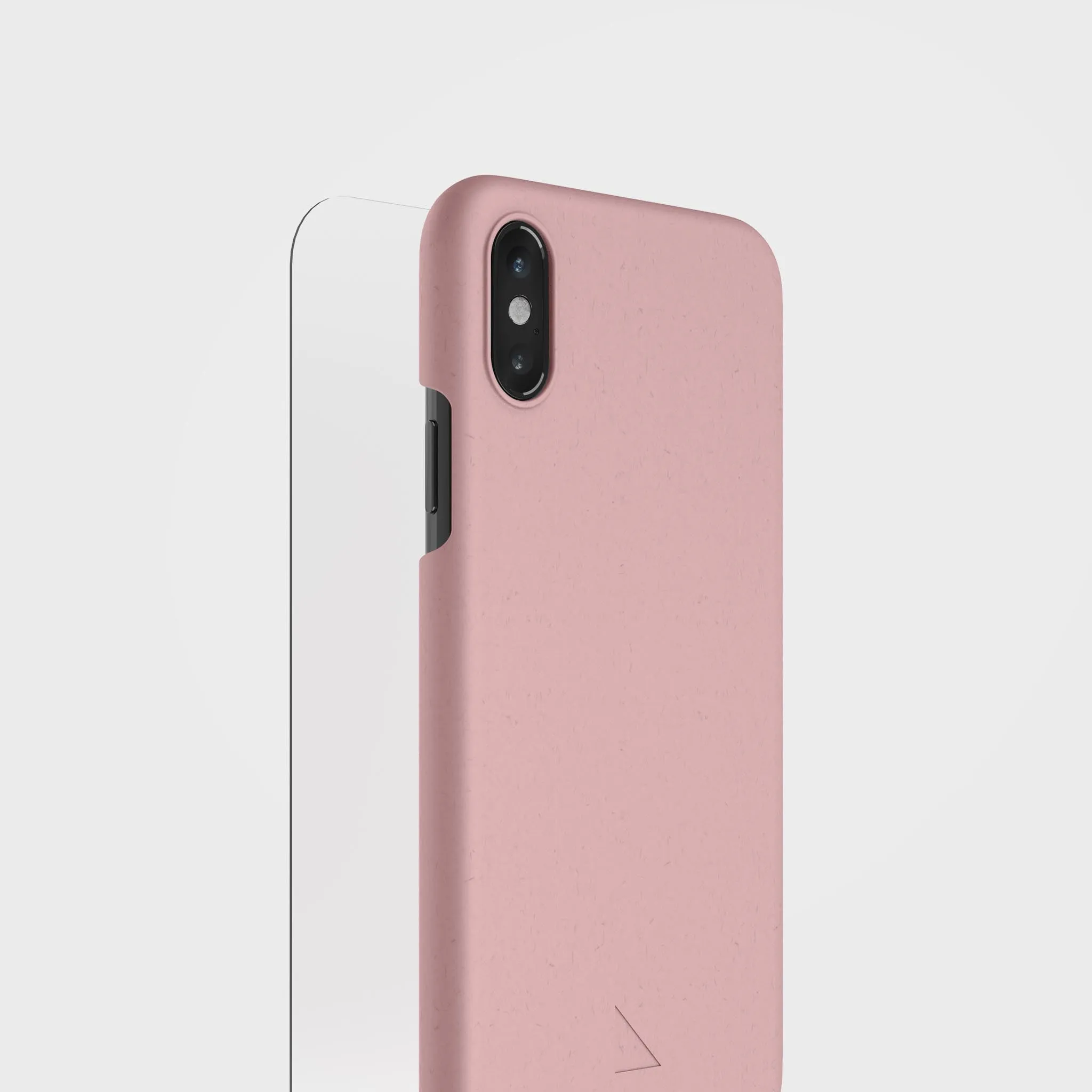 Dusty Pink Phone Case & Screen Protection Bundle | Free Cable worth €30