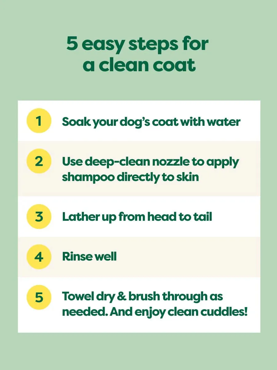 Earth Rated Short Coat 3-in-1 Dog Shampoo 16oz