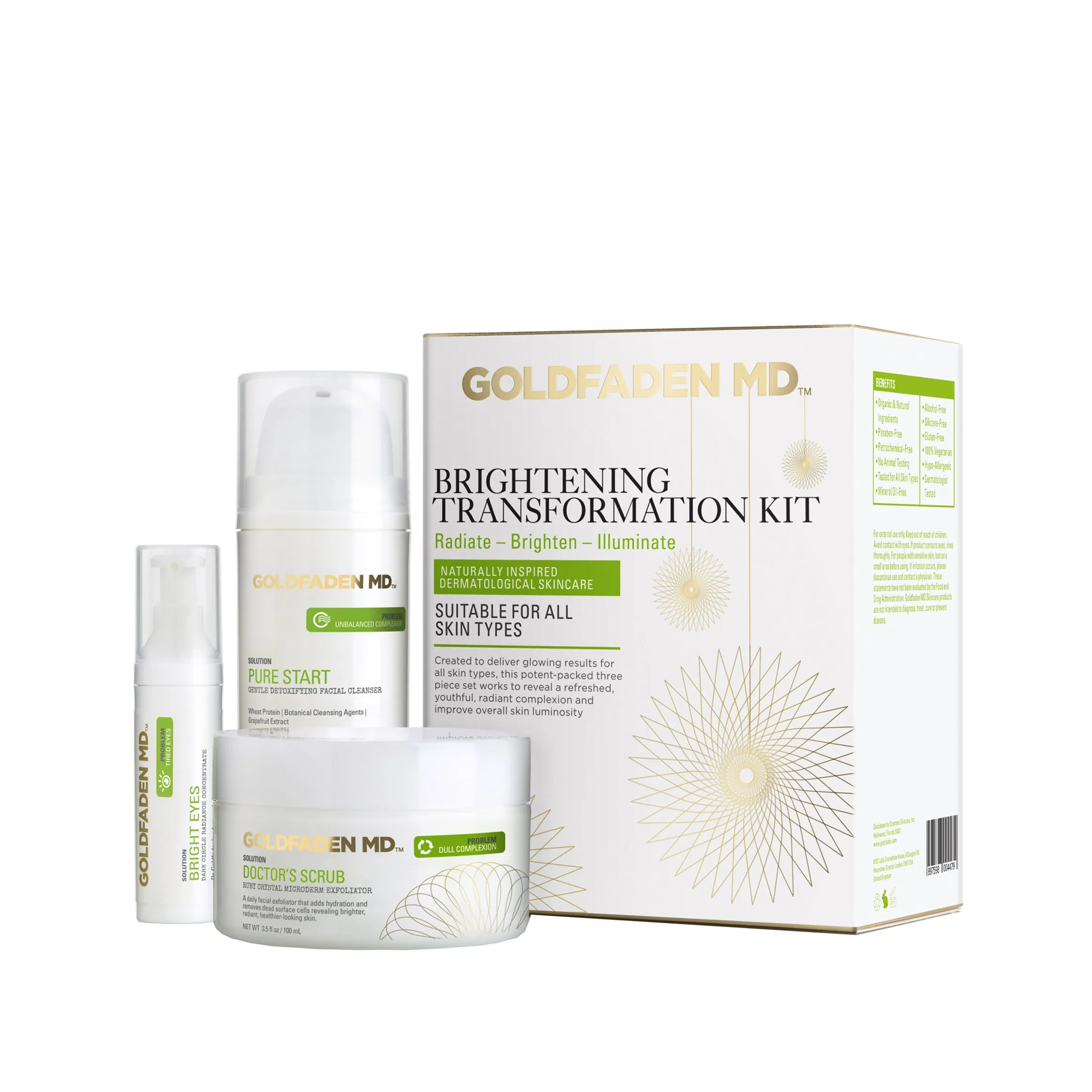 Goldfaden MD Brightening Transformation Kit