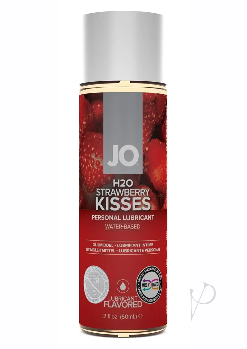 Jo H2o Flavor Lube Strawberry 2oz