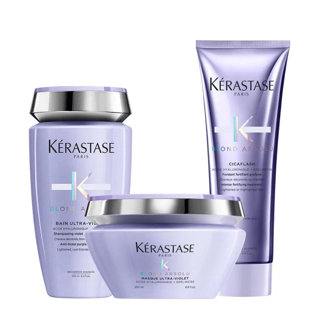 Kerastase Blond Absolu Ultra-Violet Trio Bundle