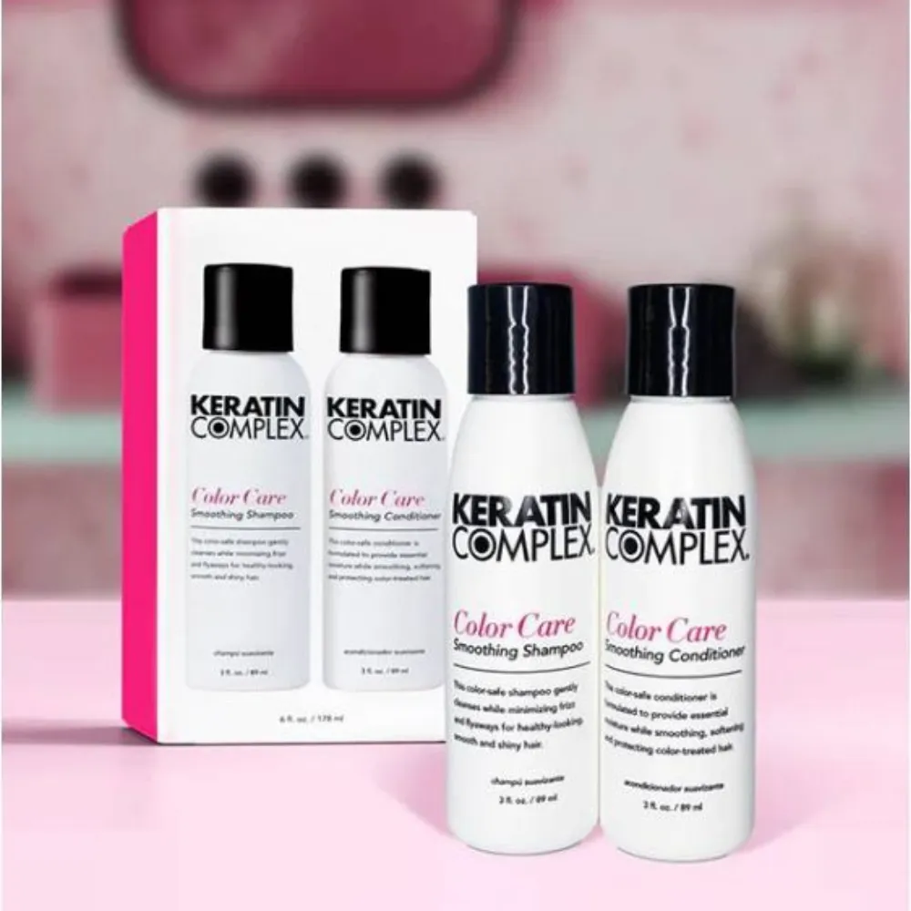 Keratin Complex | Colour Care Shampoo & Conditioner Duo | 2 x 100ml