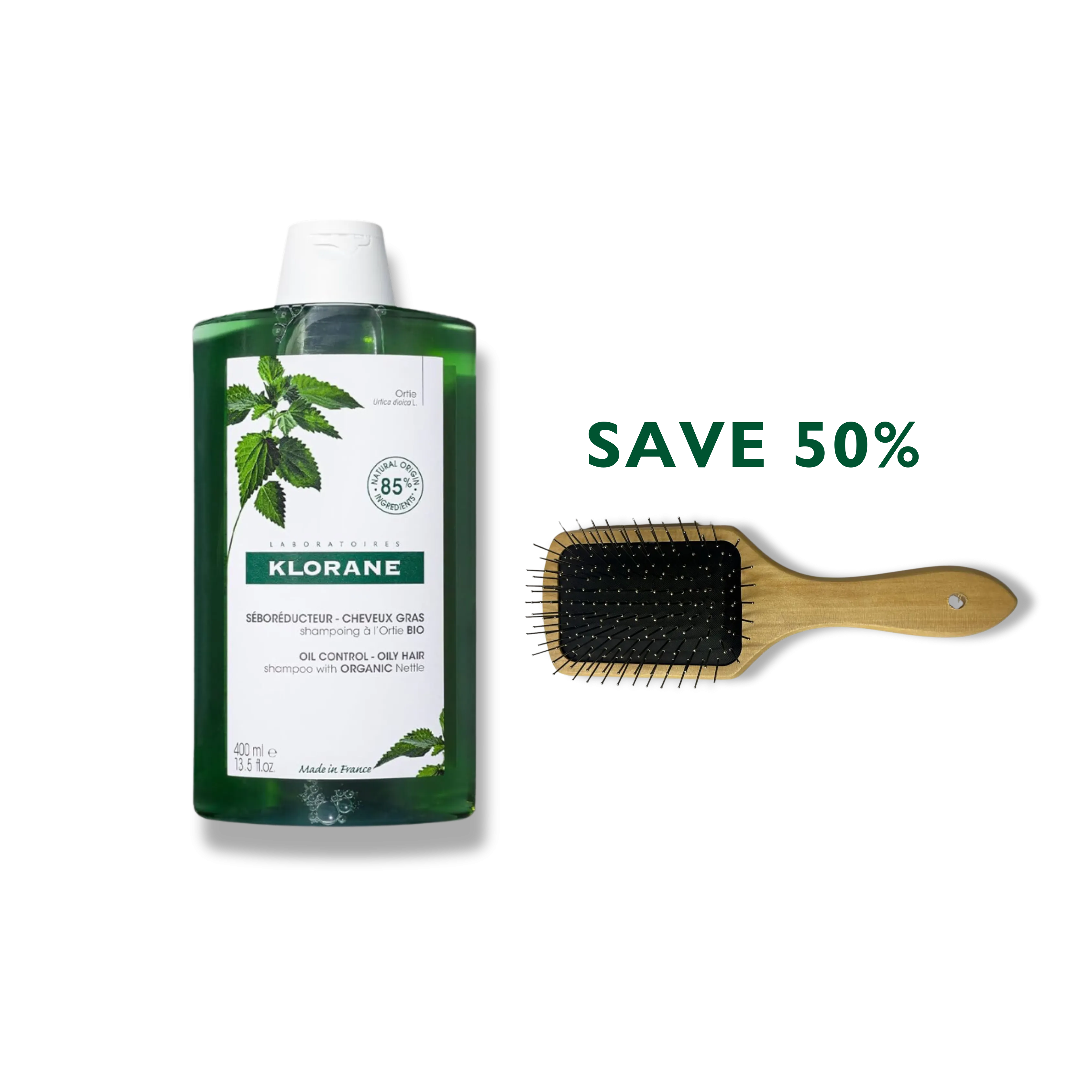 Klorane Shampoo With Nettle Bundle