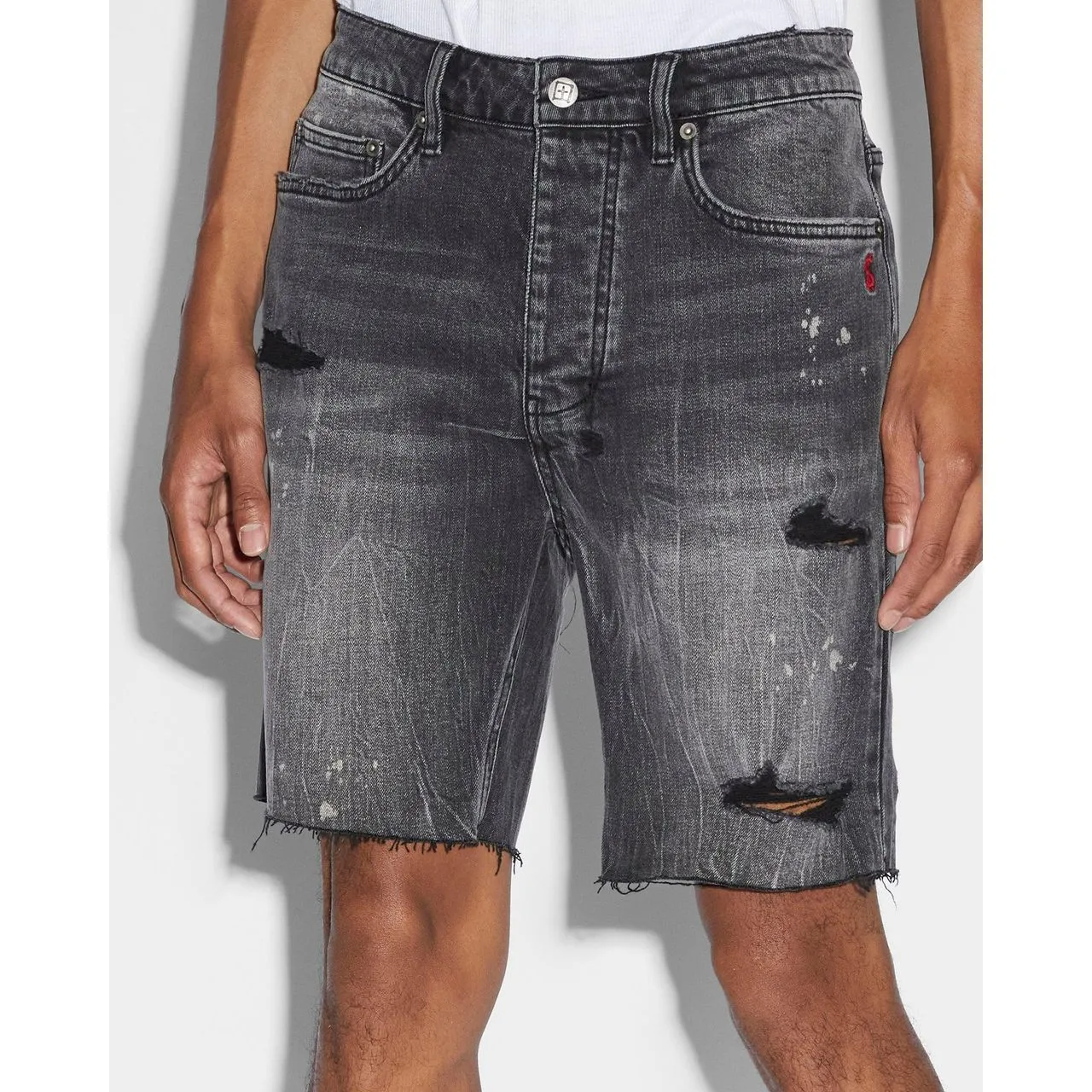 Ksubi Chopper Denim Short Canal Street Black Wash