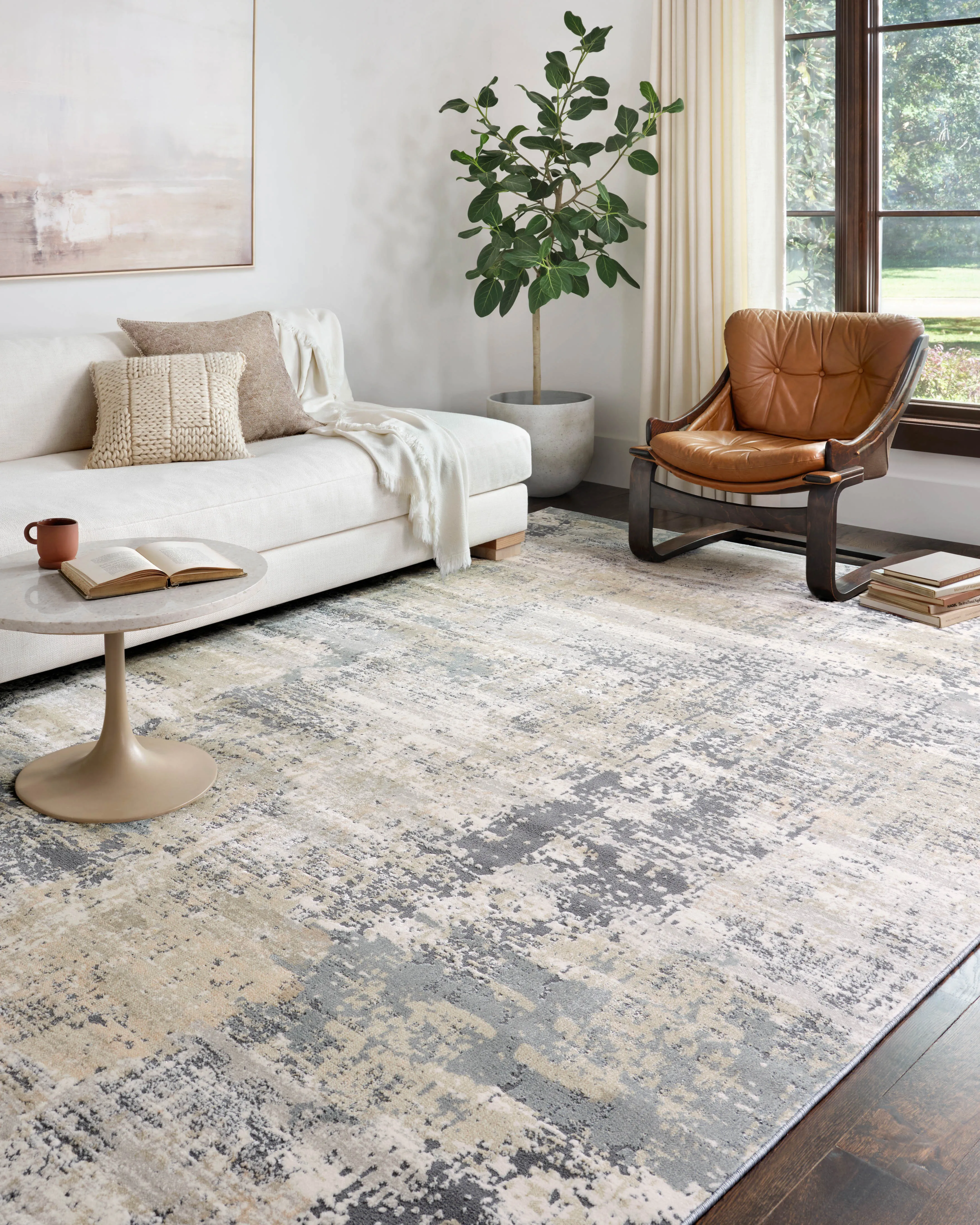 Lucia Rug in Granite