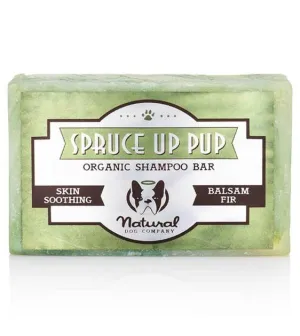 Natural Dog Company Organic Spruce Up Pup Shampoo Bar For Dogs