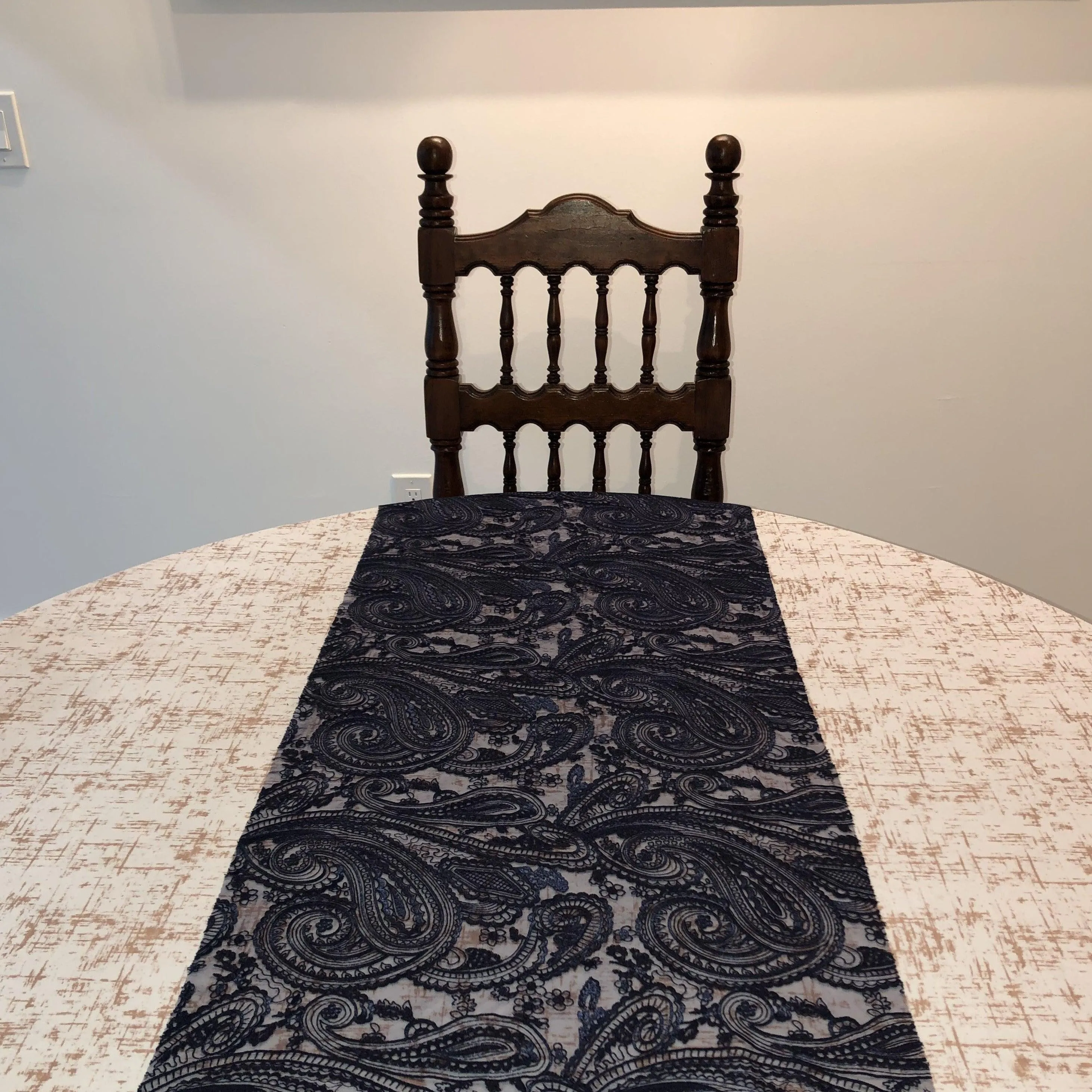 Paisley Lace Table Runner