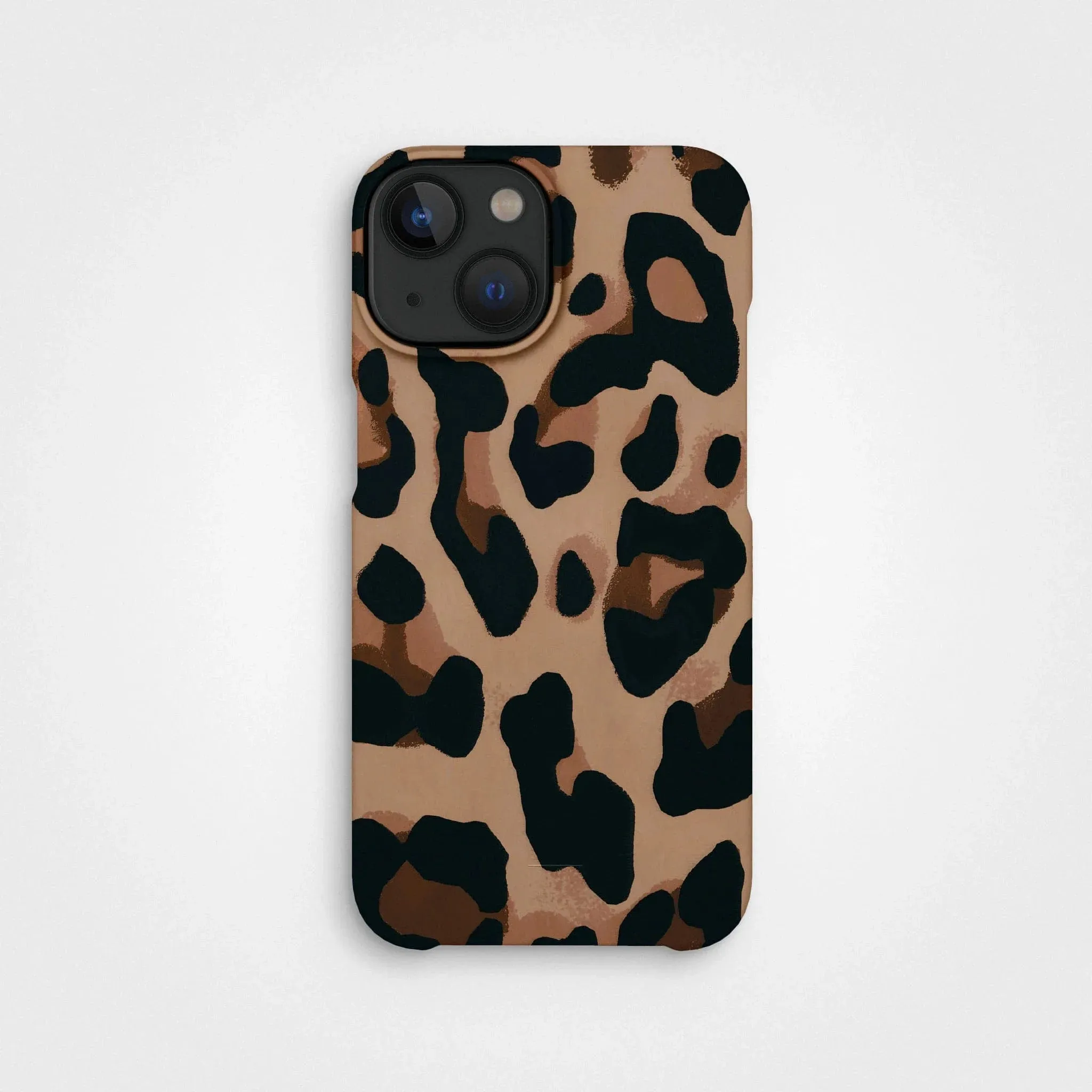 Plant-based cell phone case | Misty Leopard