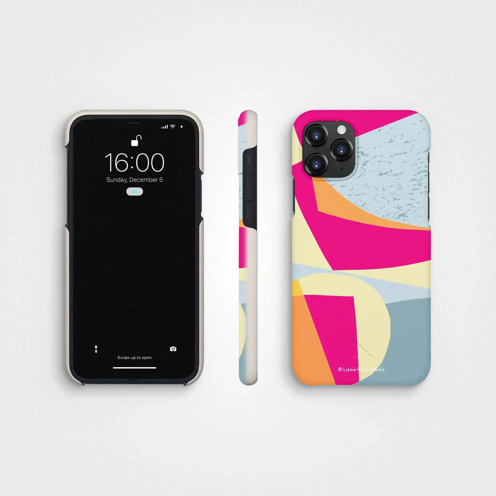 Plant-based cell phone case | Neon Pink