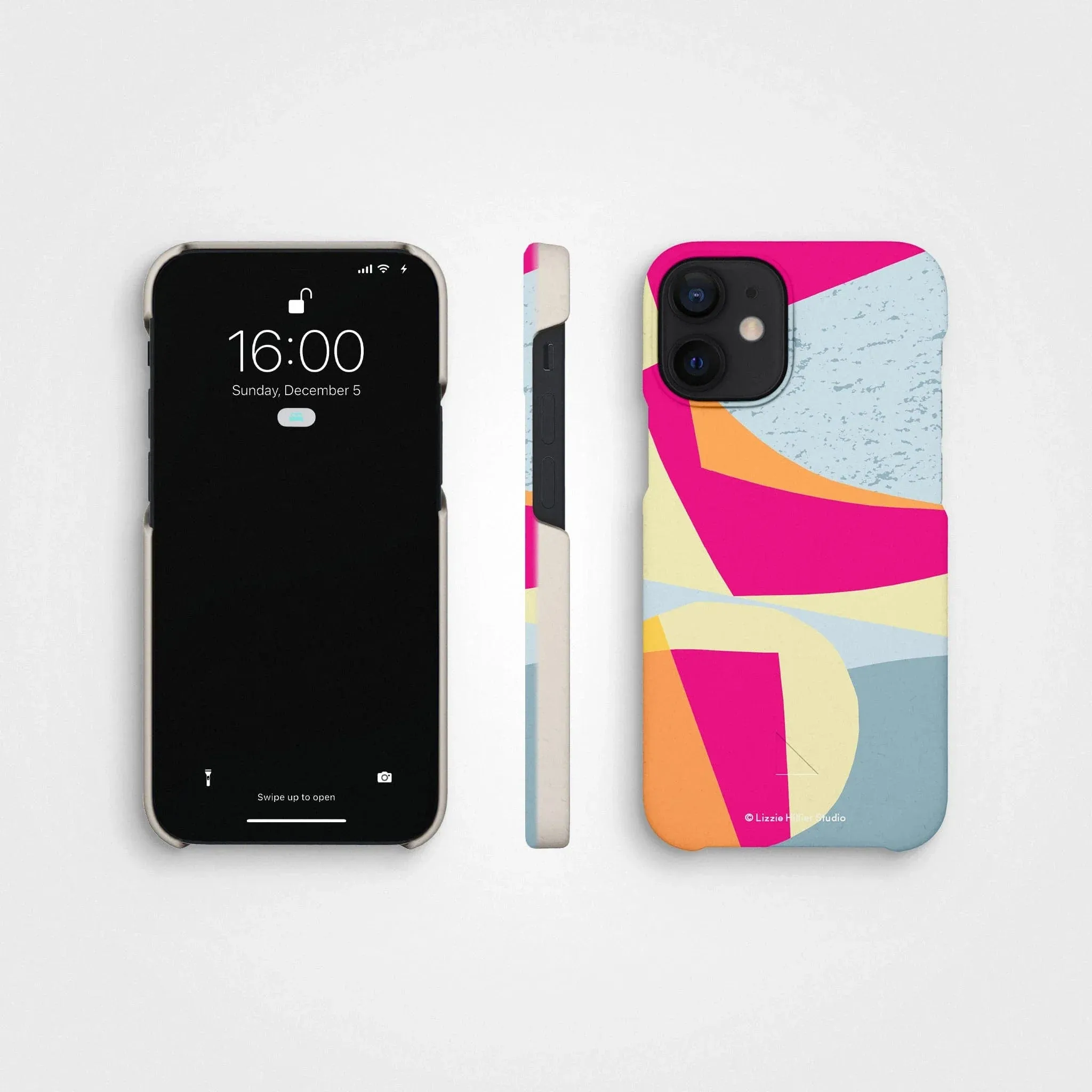 Plant-based cell phone case | Neon Pink