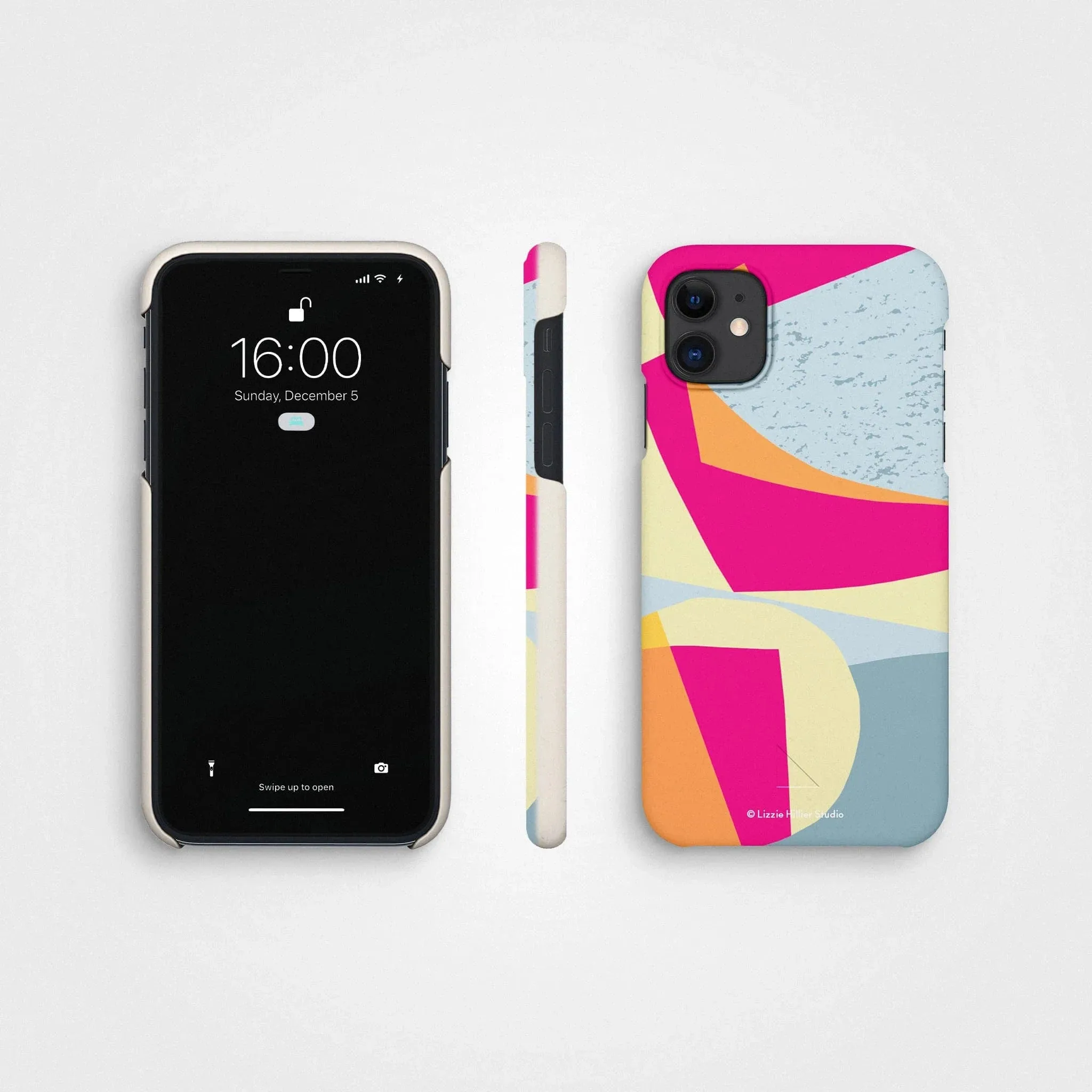 Plant-based cell phone case | Neon Pink