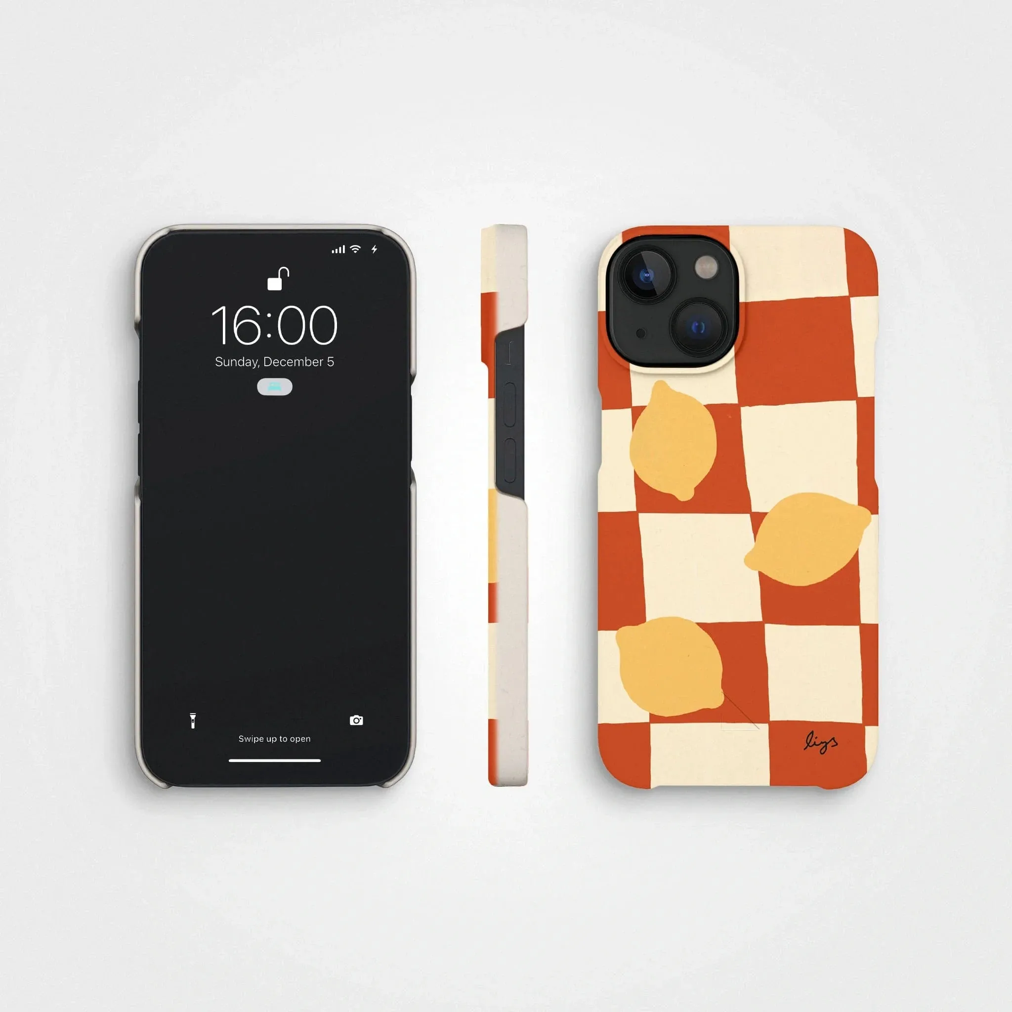 Plant-based phone case, Bings | Lemons