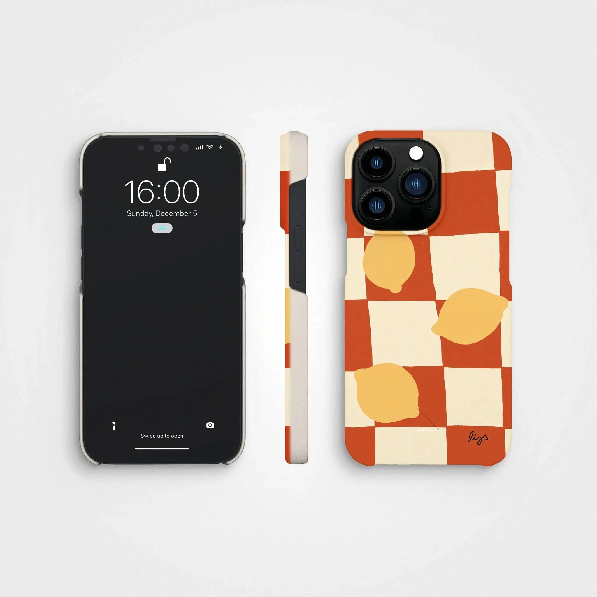 Plant-based phone case, Bings | Lemons