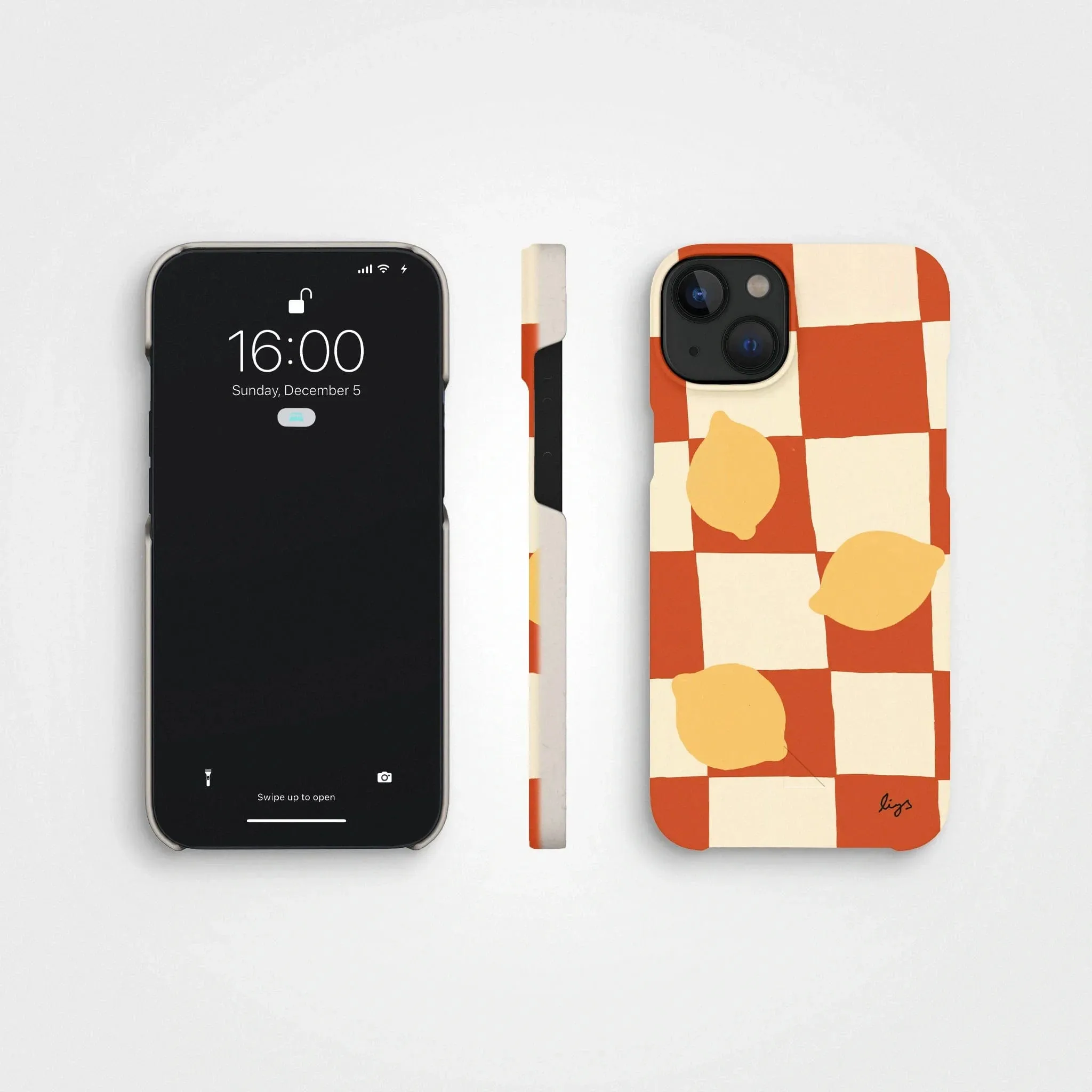 Plant-based phone case, Bings | Lemons