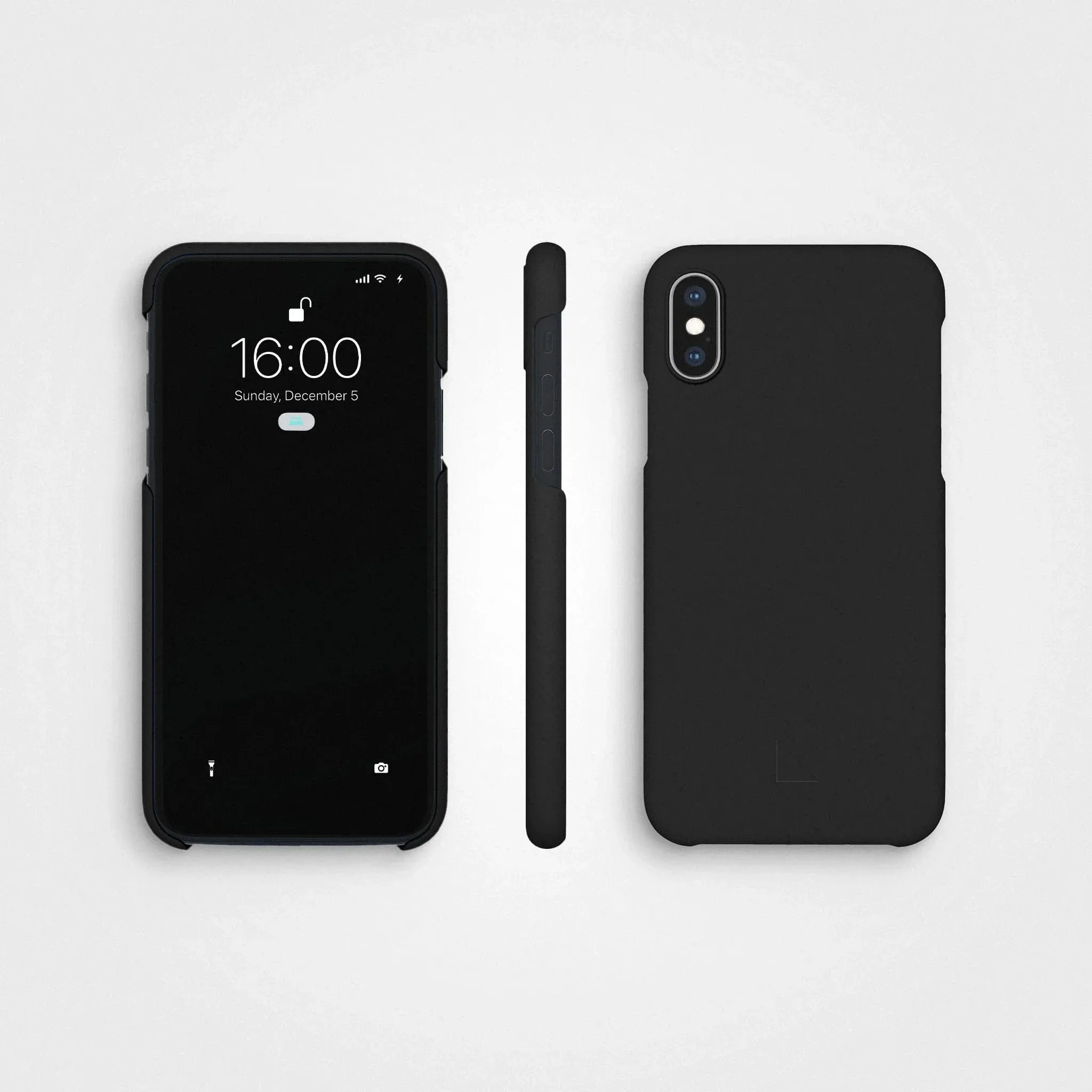 Plant-based phone case | Charcoal black