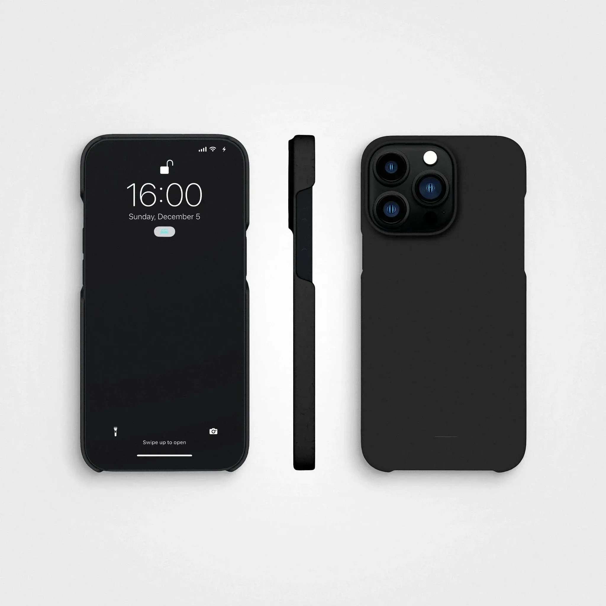 Plant-based phone case | Charcoal black