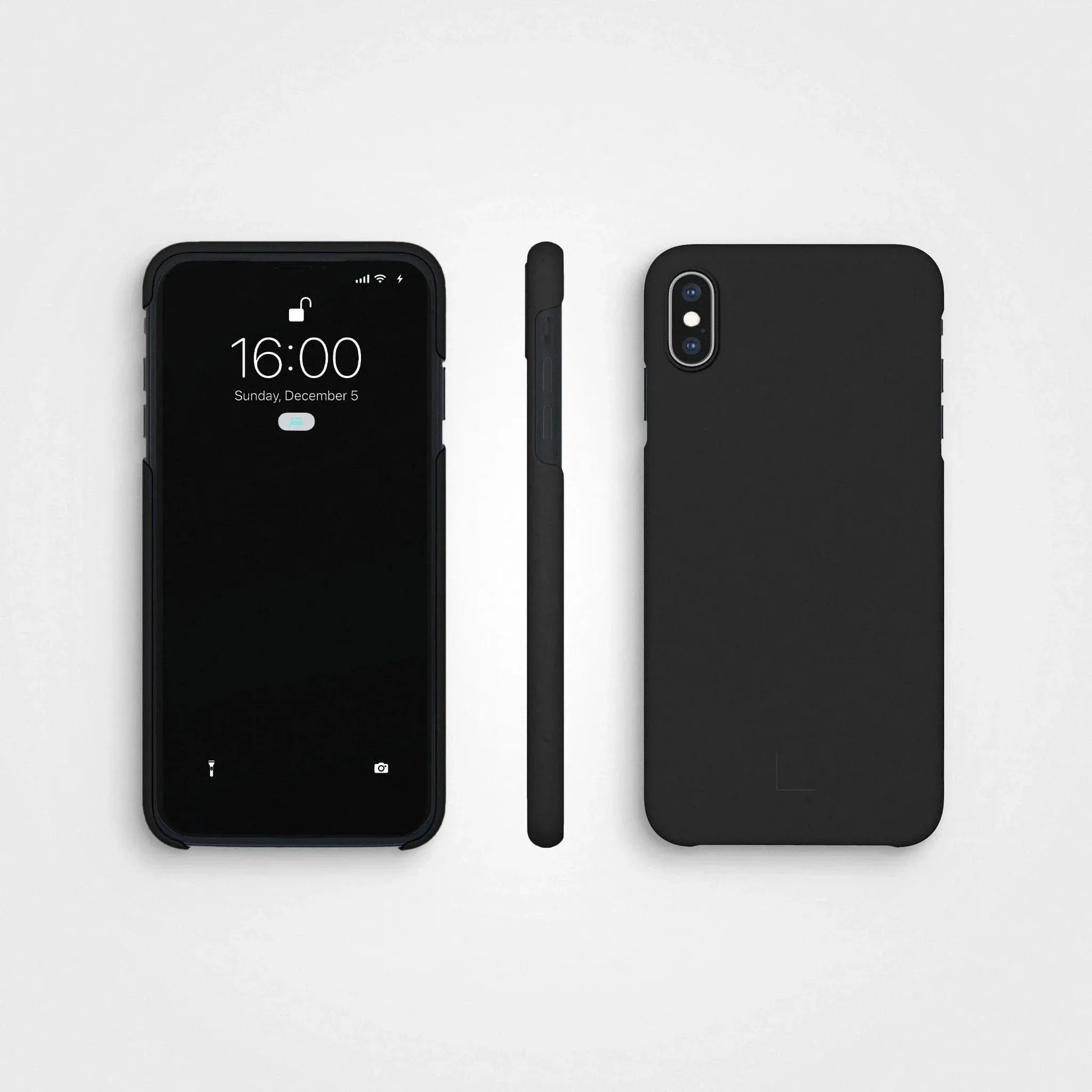 Plant-based phone case | Charcoal black