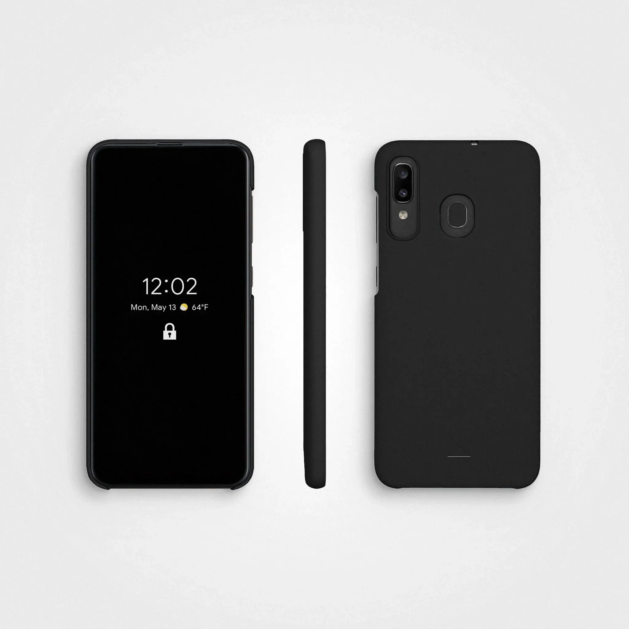 Plant-based phone case | Charcoal black