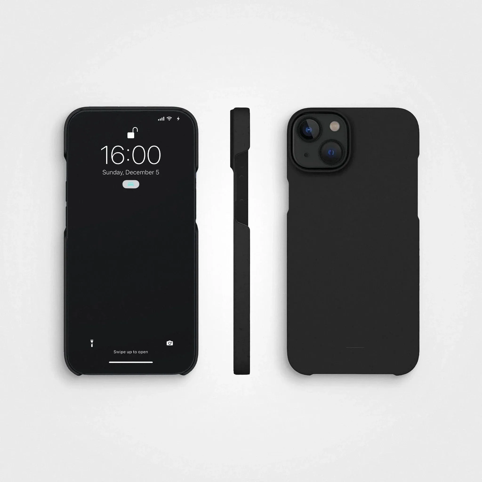 Plant-based phone case | Charcoal black