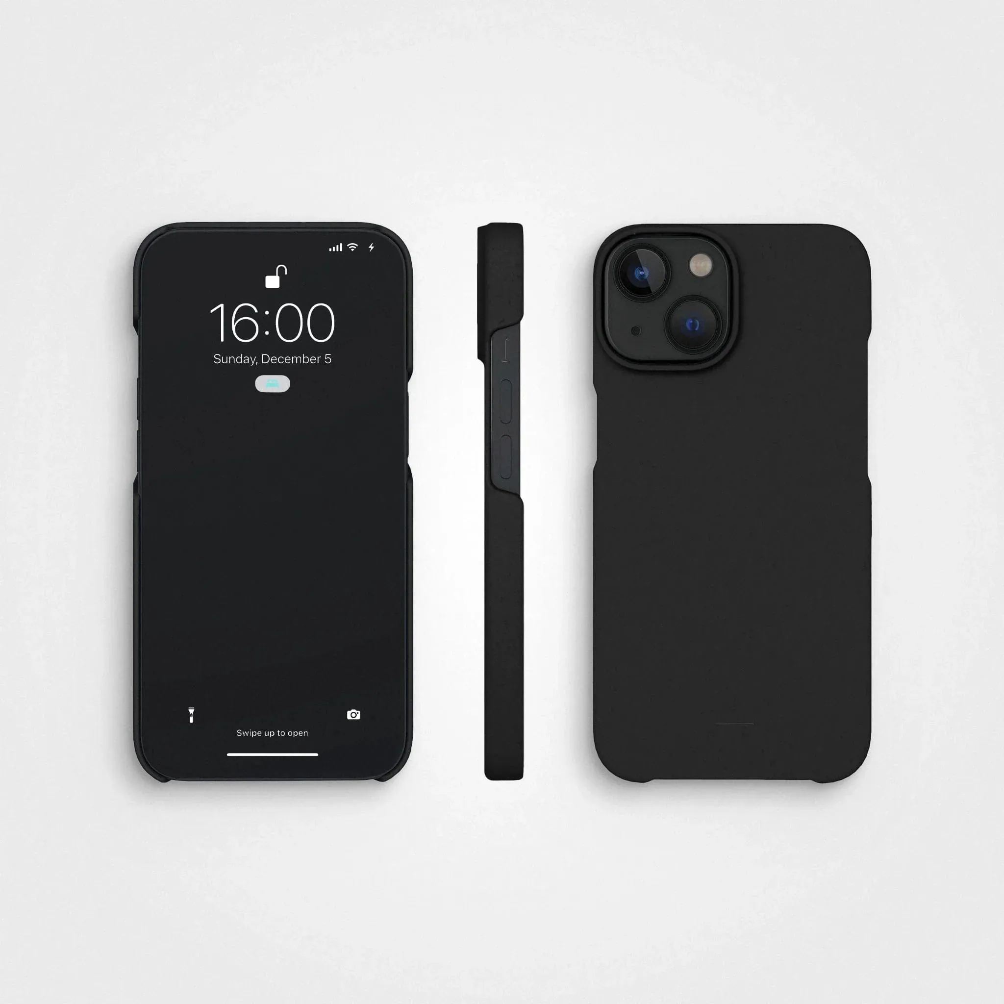 Plant-based phone case | Charcoal black