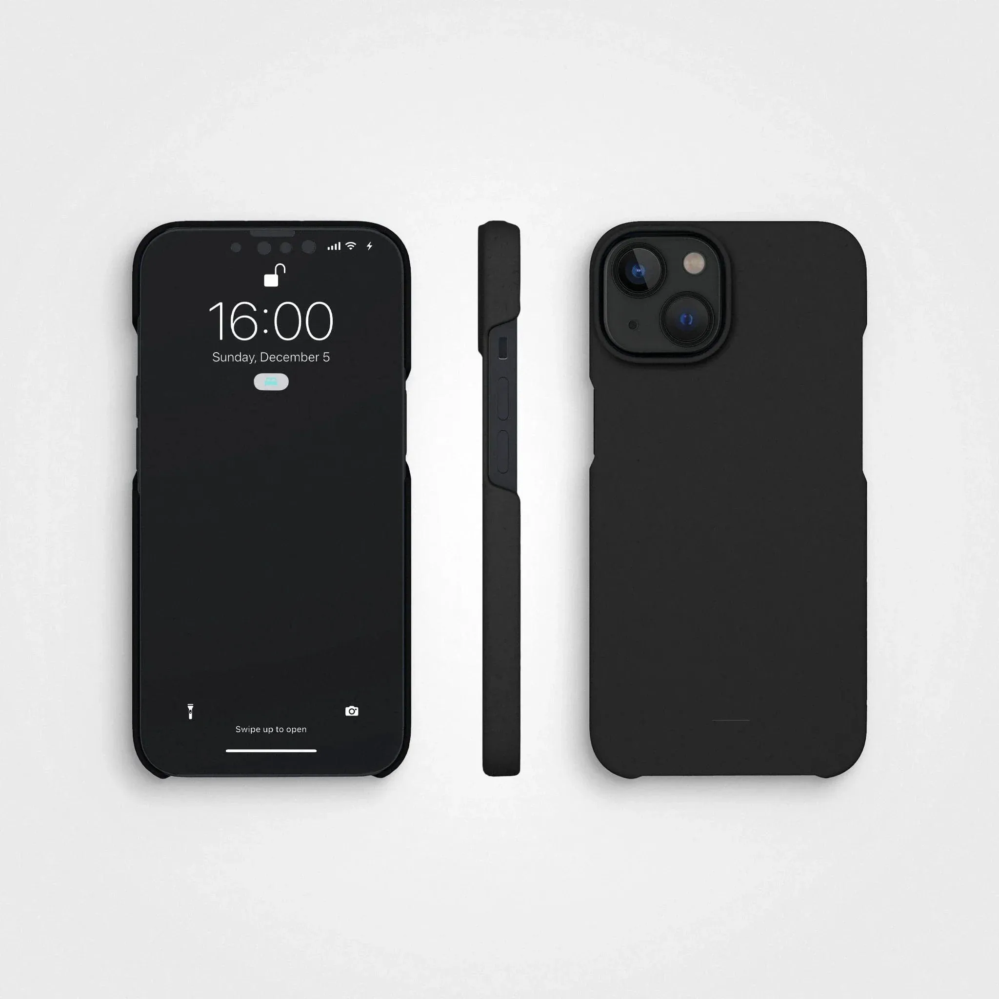 Plant-based phone case | Charcoal black