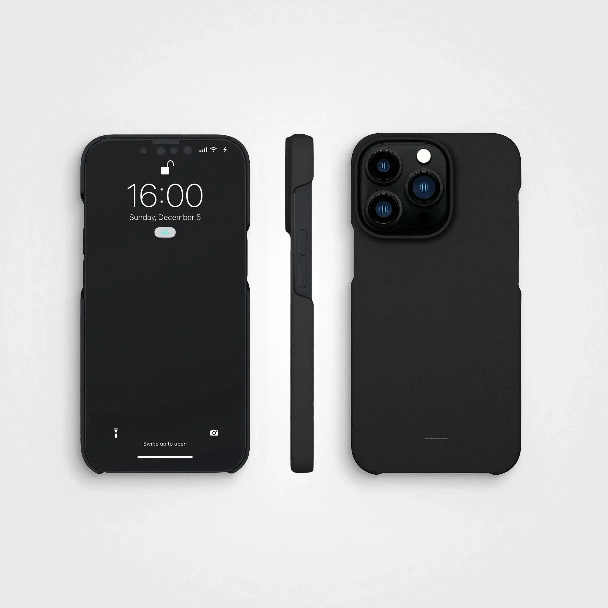 Plant-based phone case | Charcoal black