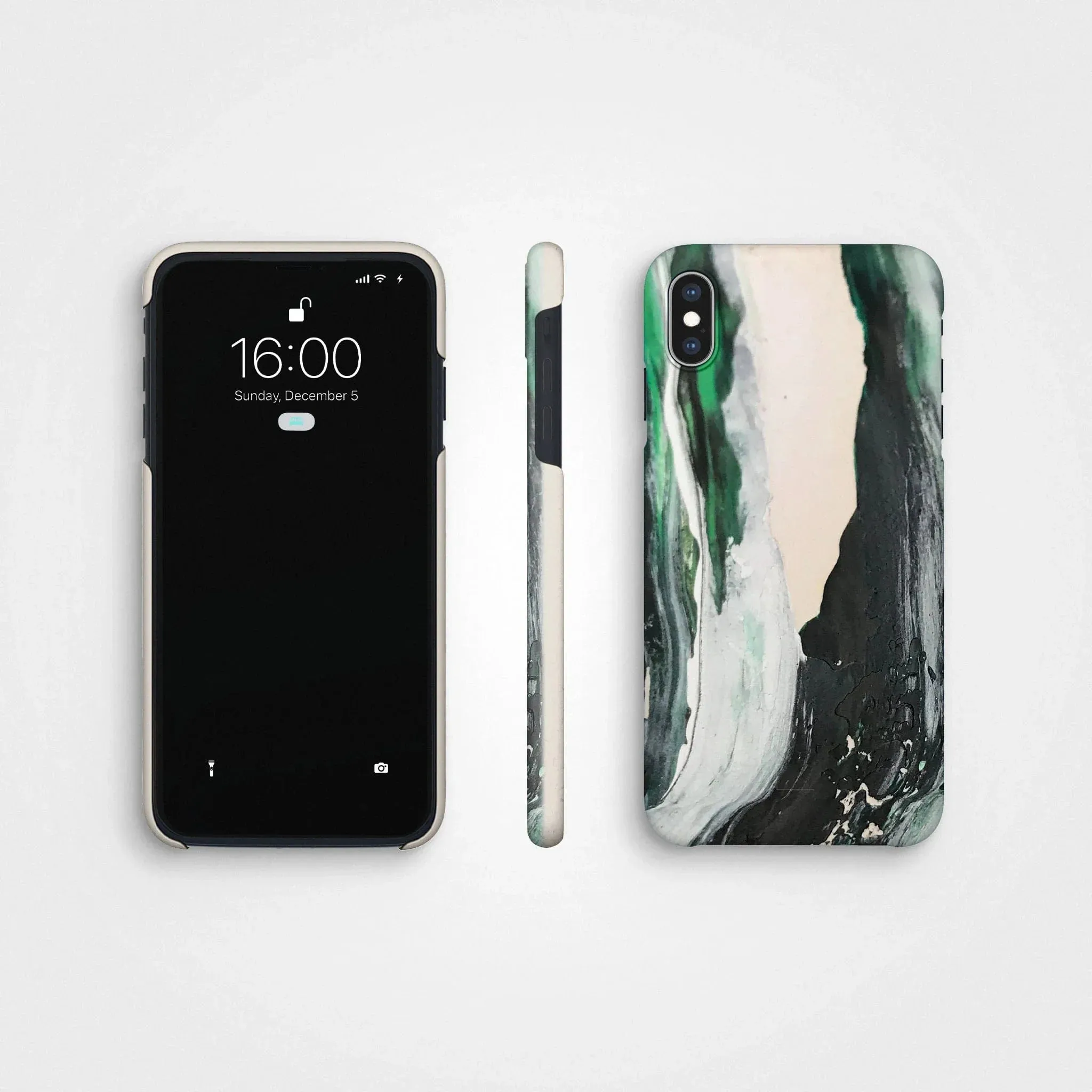 Plant-based phone case | Green paint