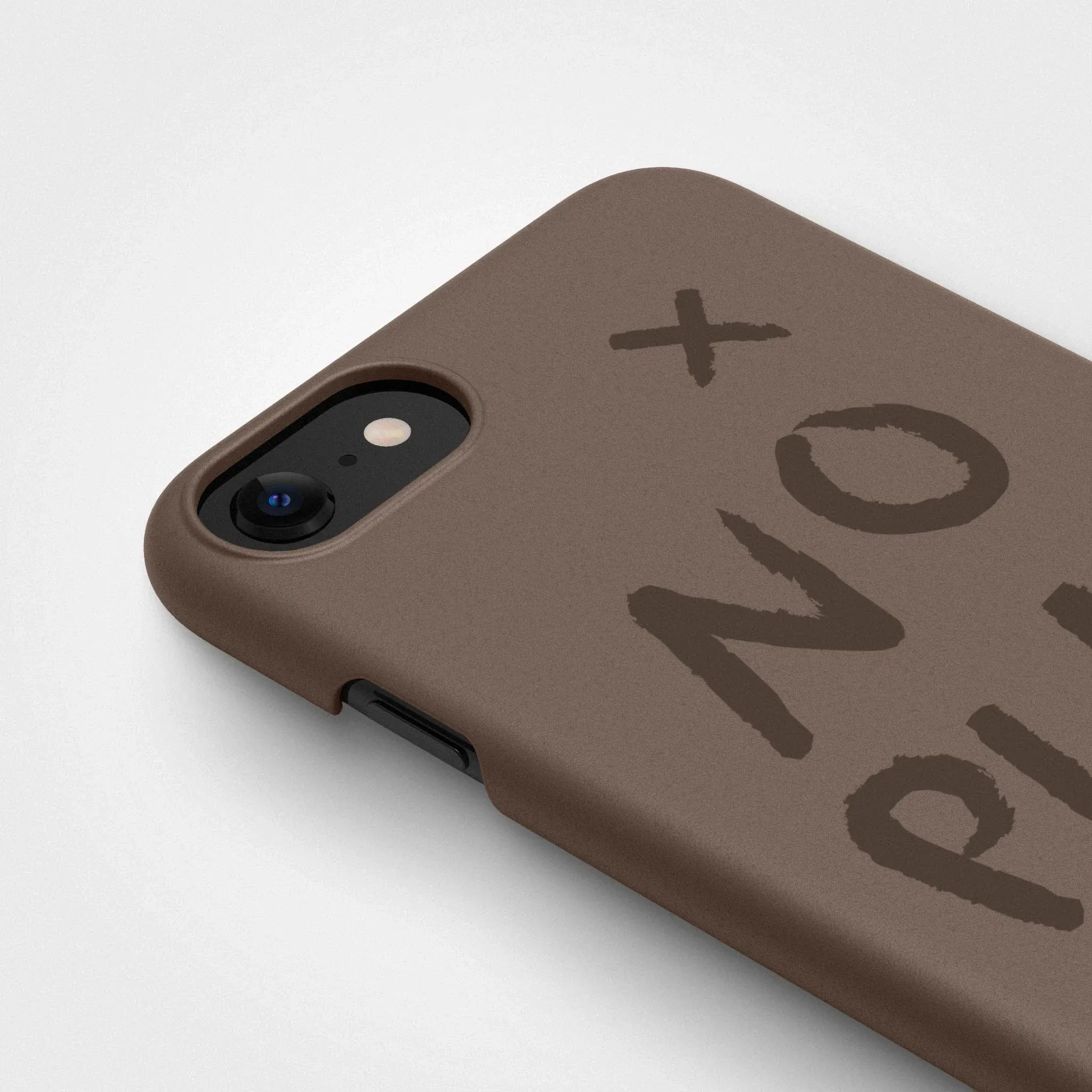 Plant-based phone case, no plastic | Earth brown