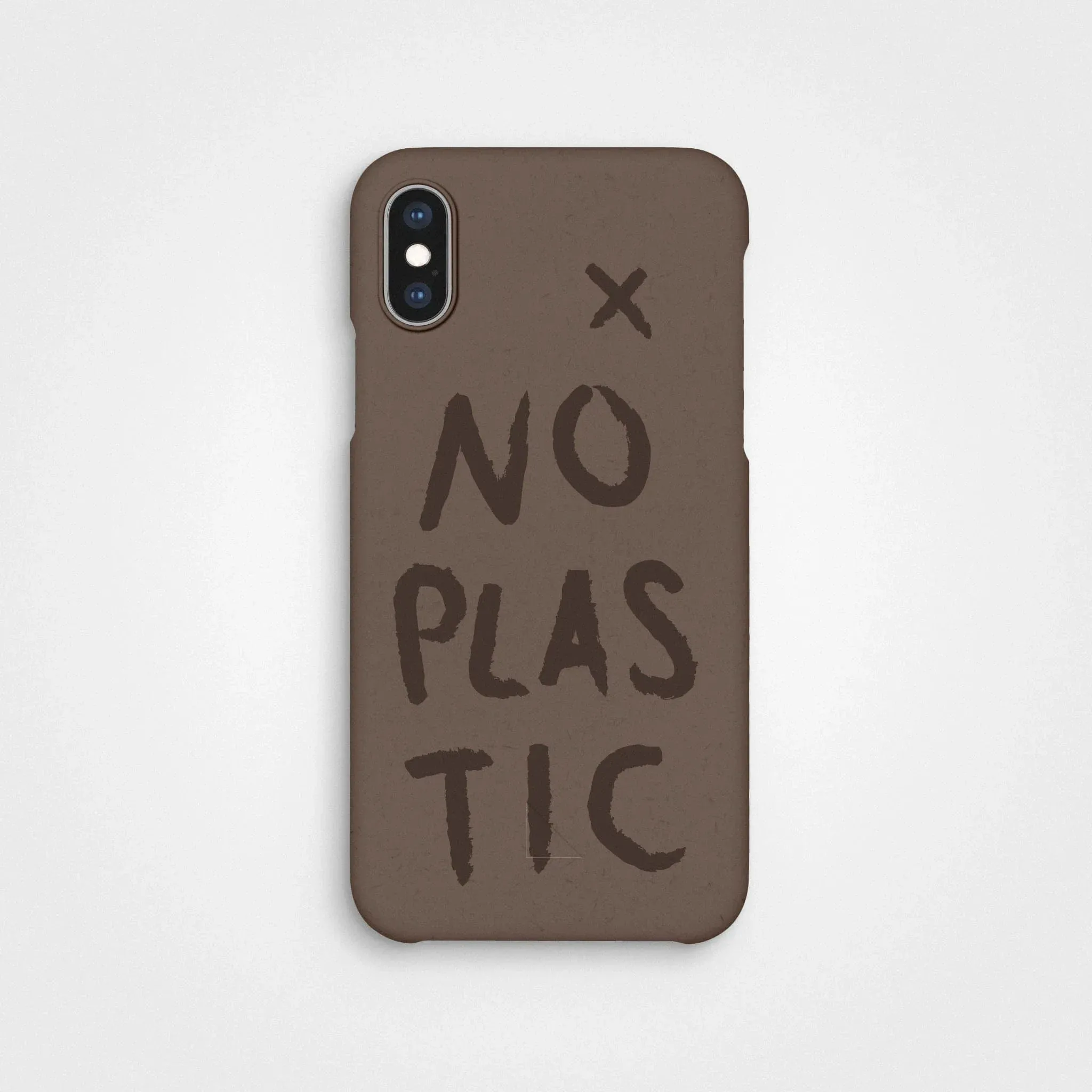 Plant-based phone case, no plastic | Earth brown