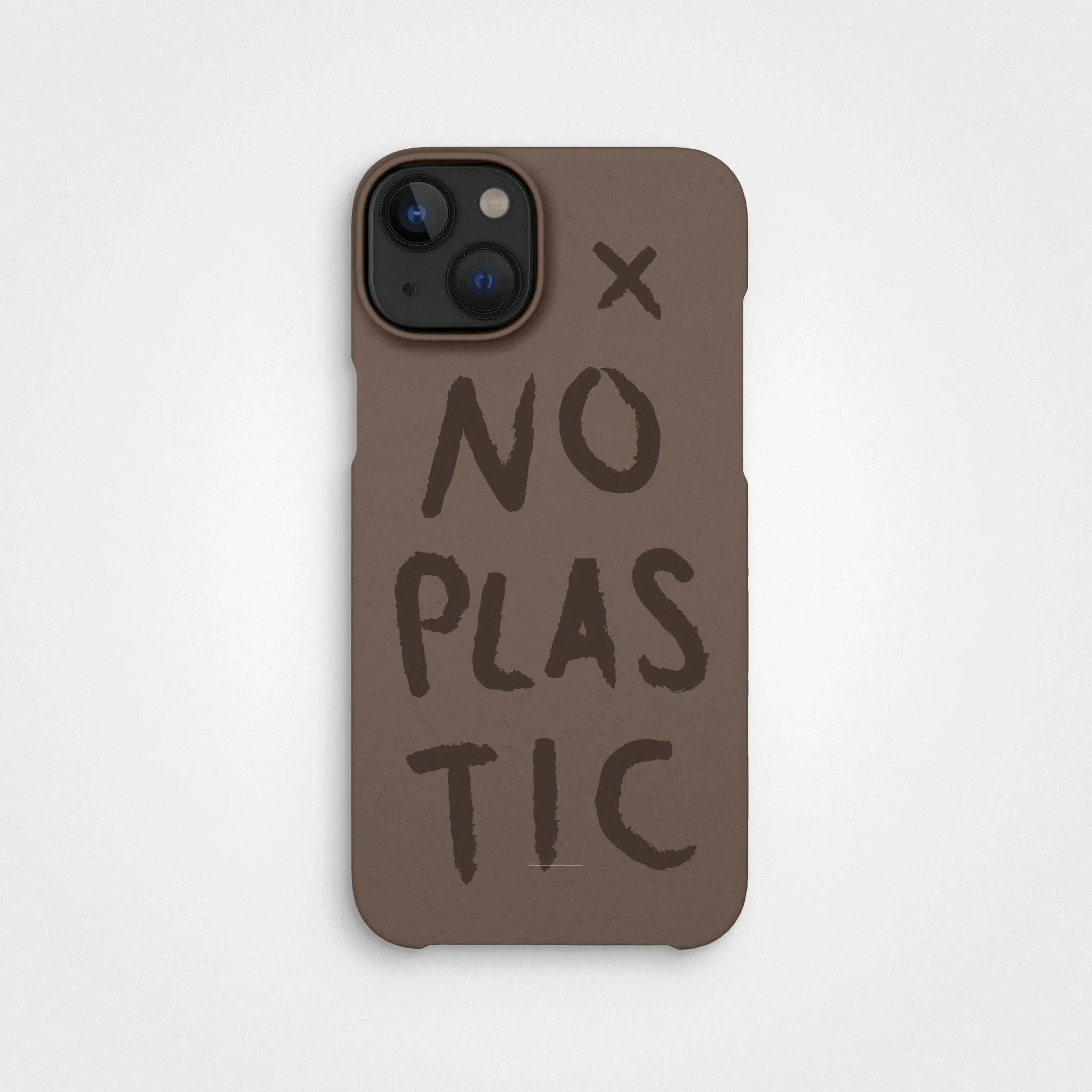 Plant-based phone case, no plastic | Earth brown