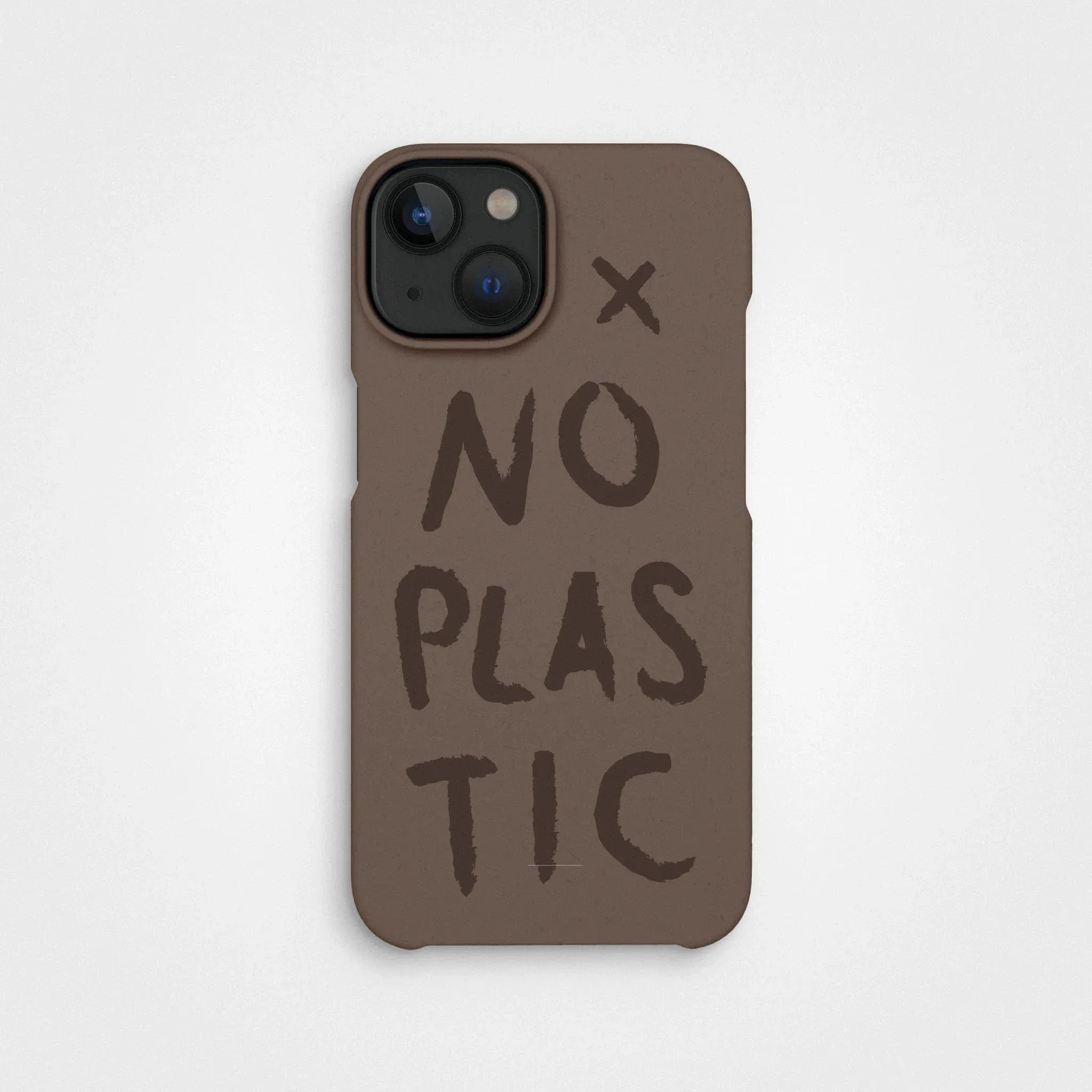 Plant-based phone case, no plastic | Earth brown