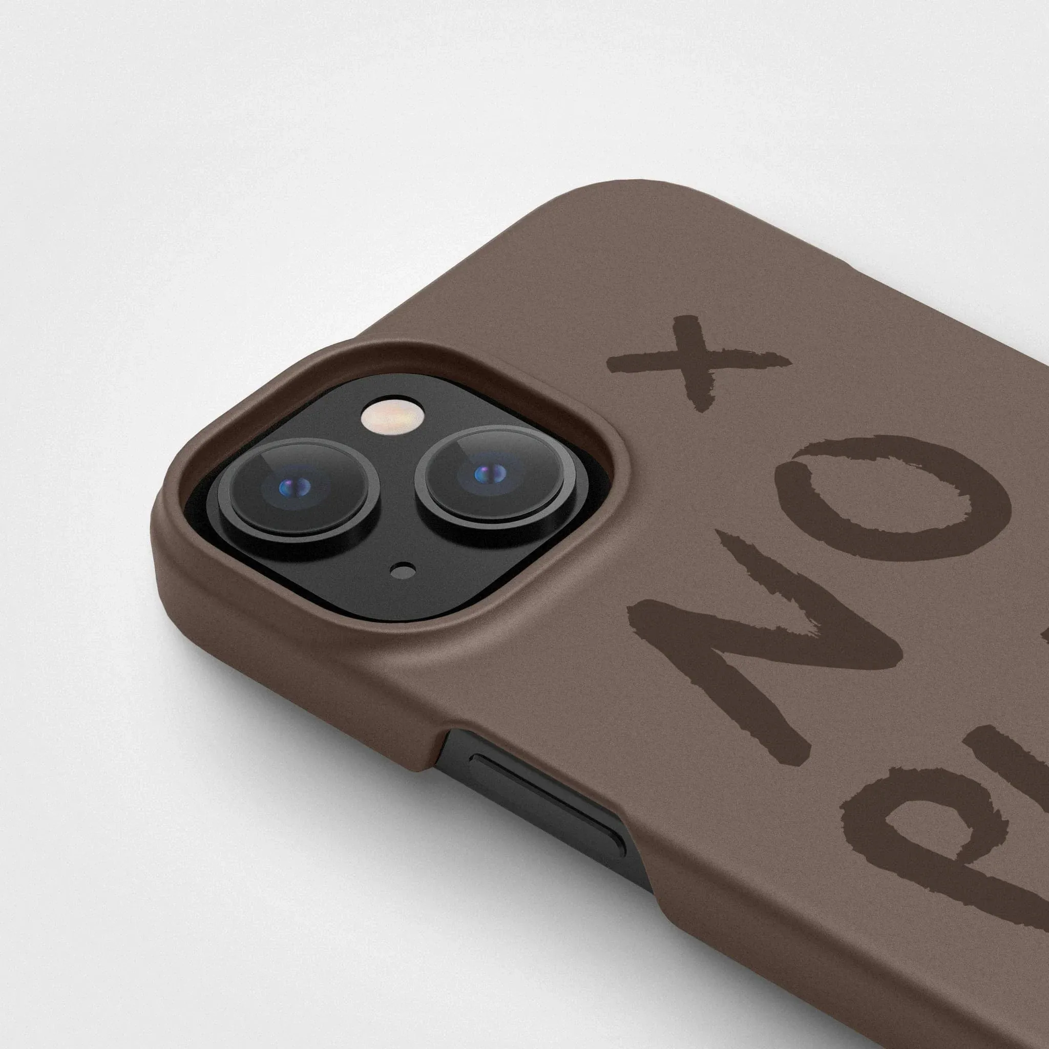 Plant-based phone case, no plastic | Earth brown