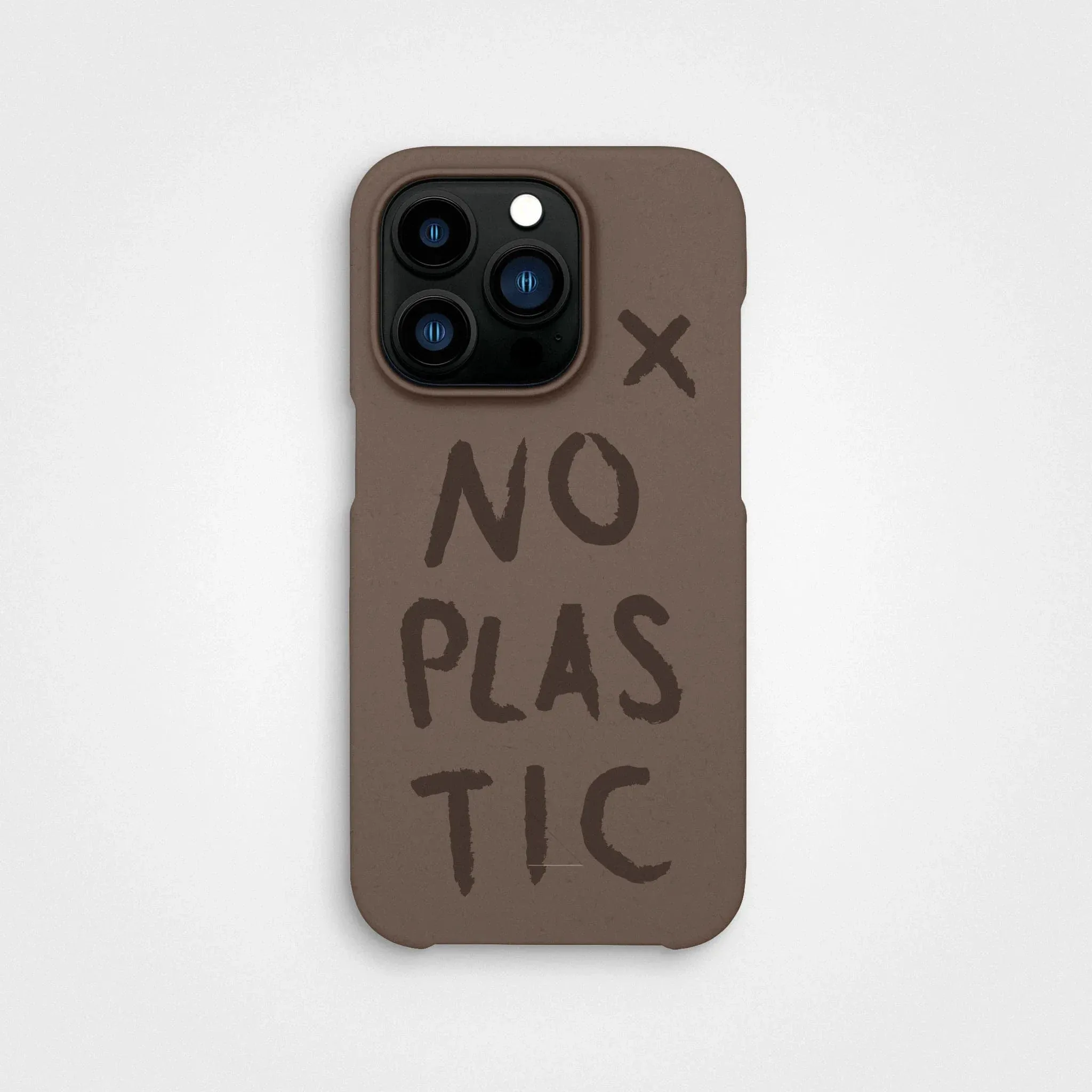 Plant-based phone case, no plastic | Earth brown