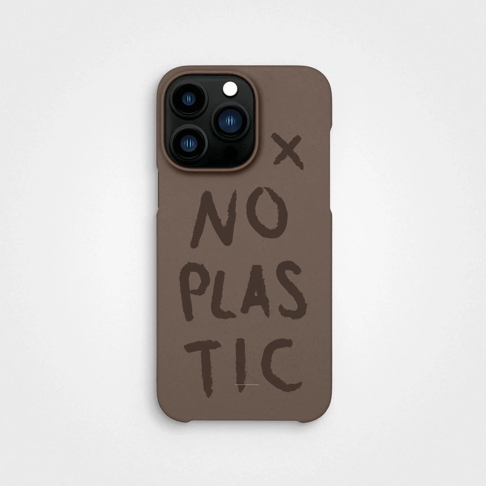 Plant-based phone case, no plastic | Earth brown