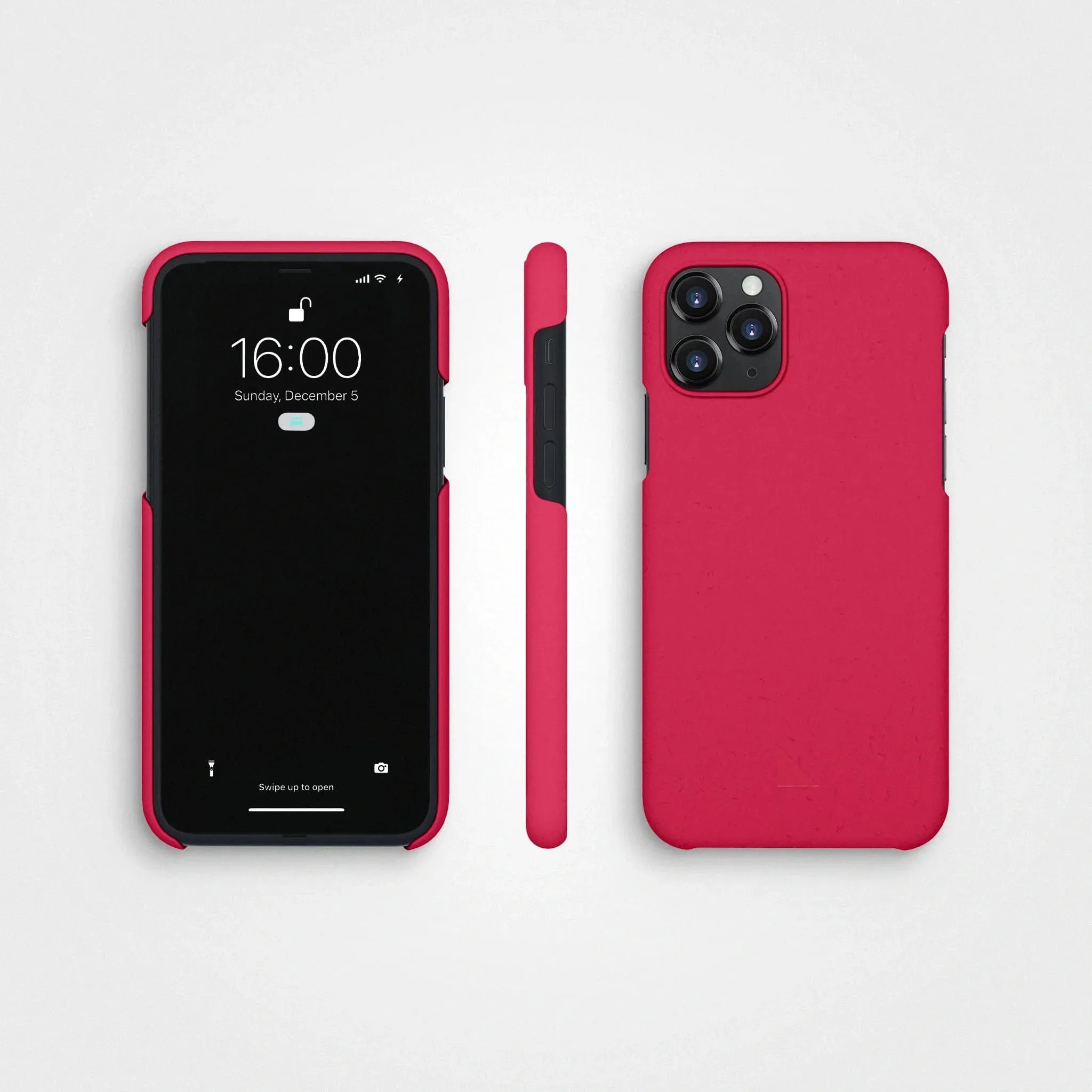 Plant-based phone case | Pomegranate red